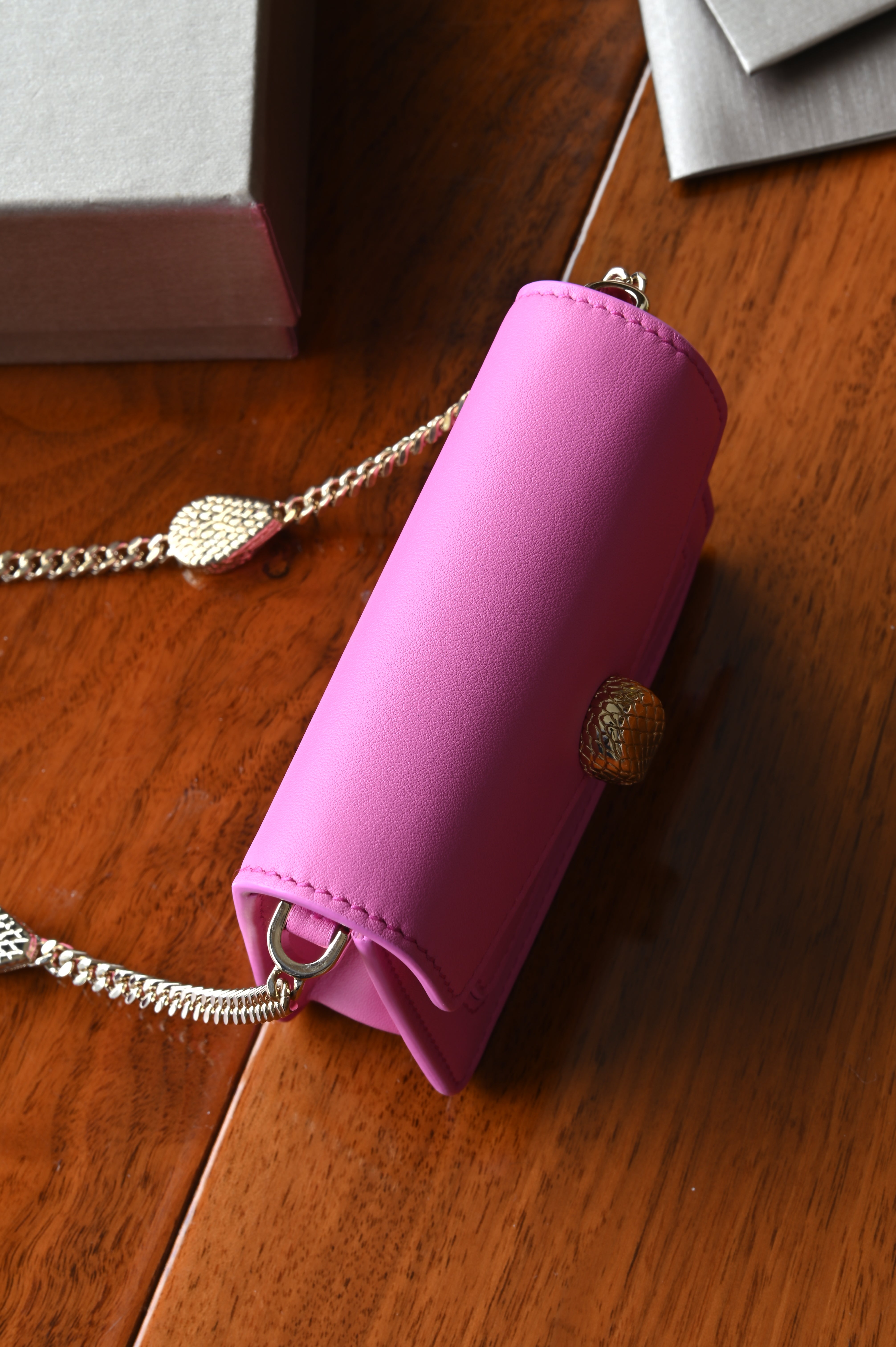 Bvlgari Serpenti Pink Micro Bag