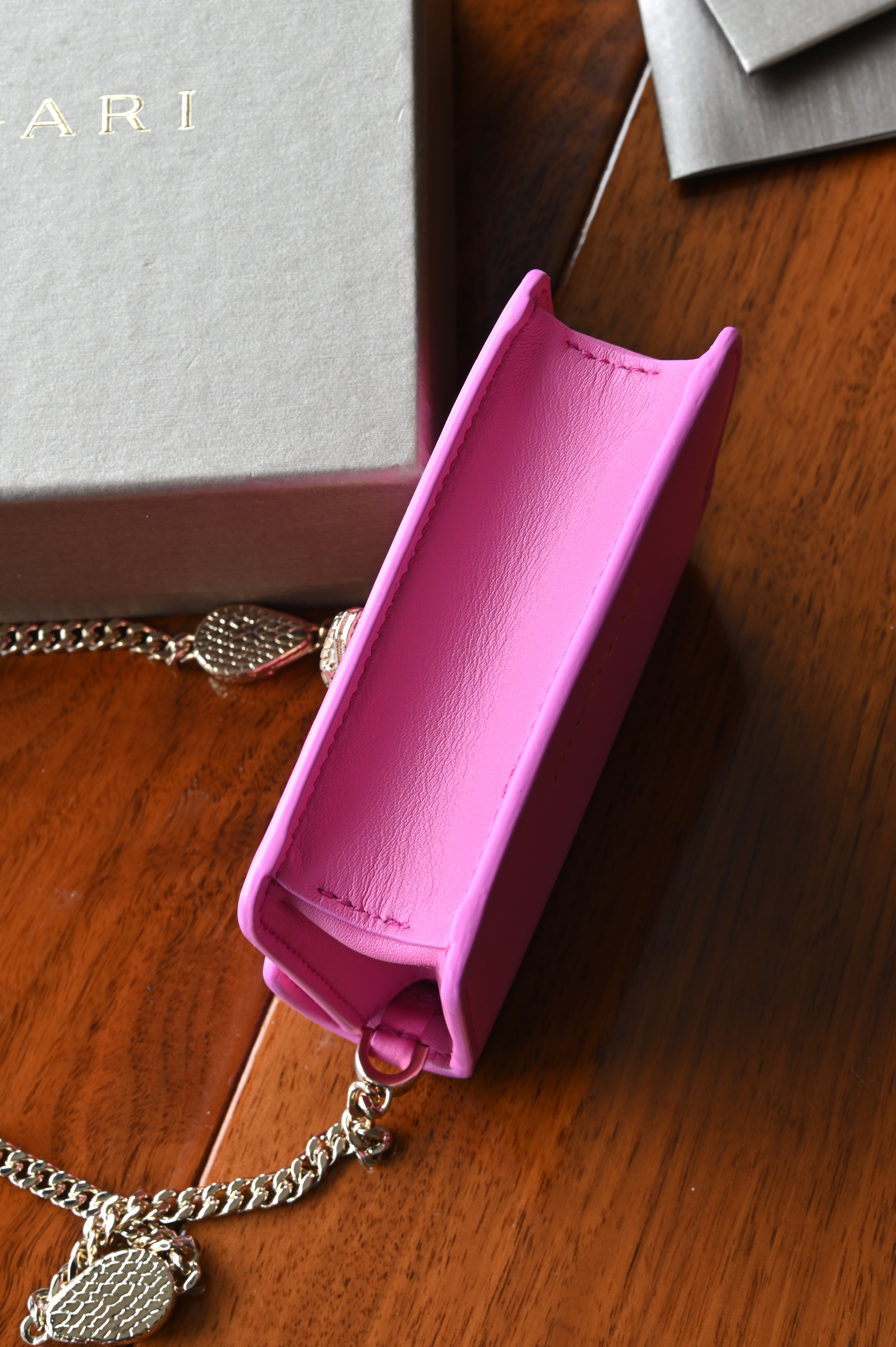 Bvlgari Serpenti Pink Micro Bag