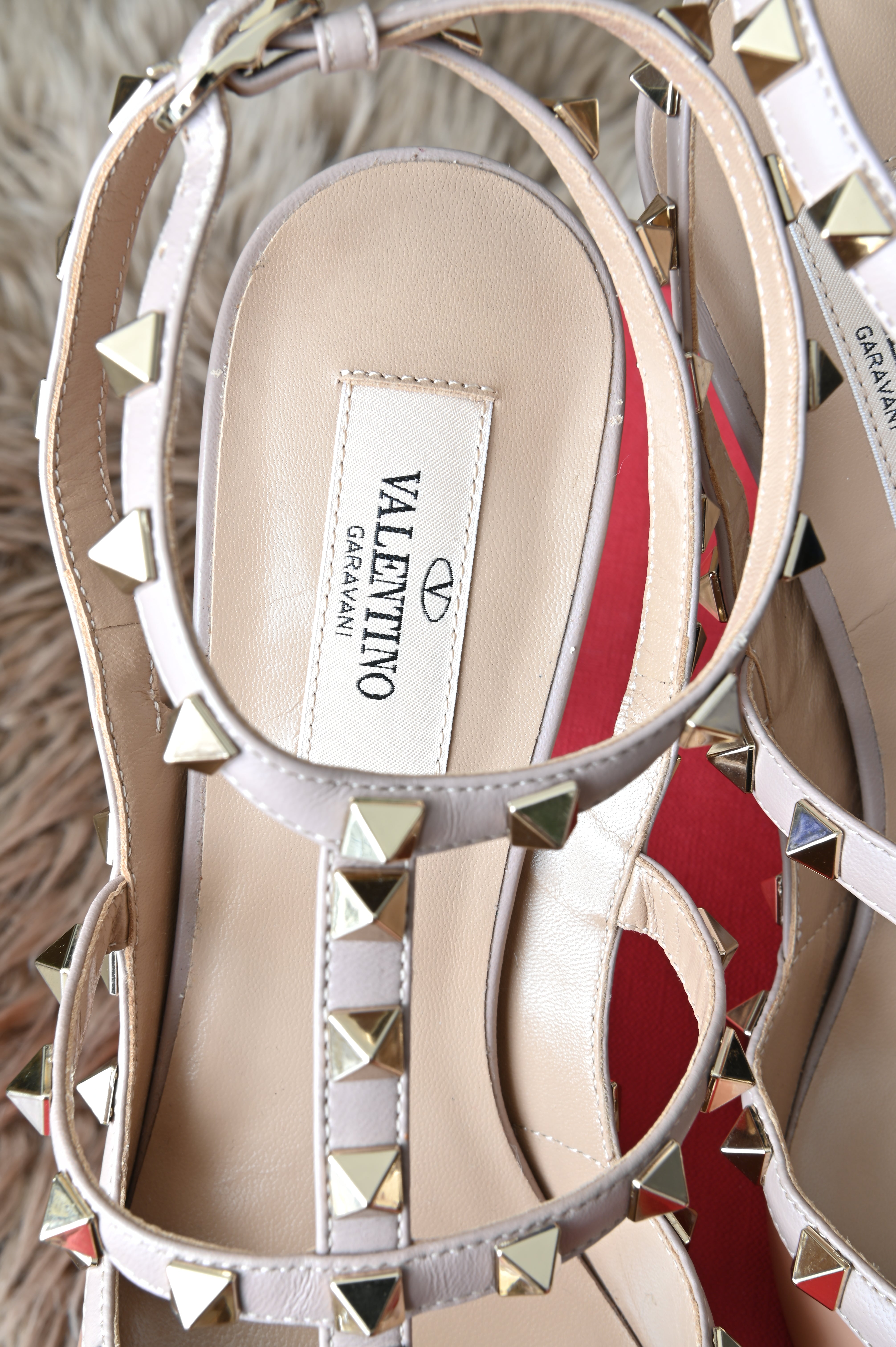 Valentino Garavani Rockstud cage stilettos