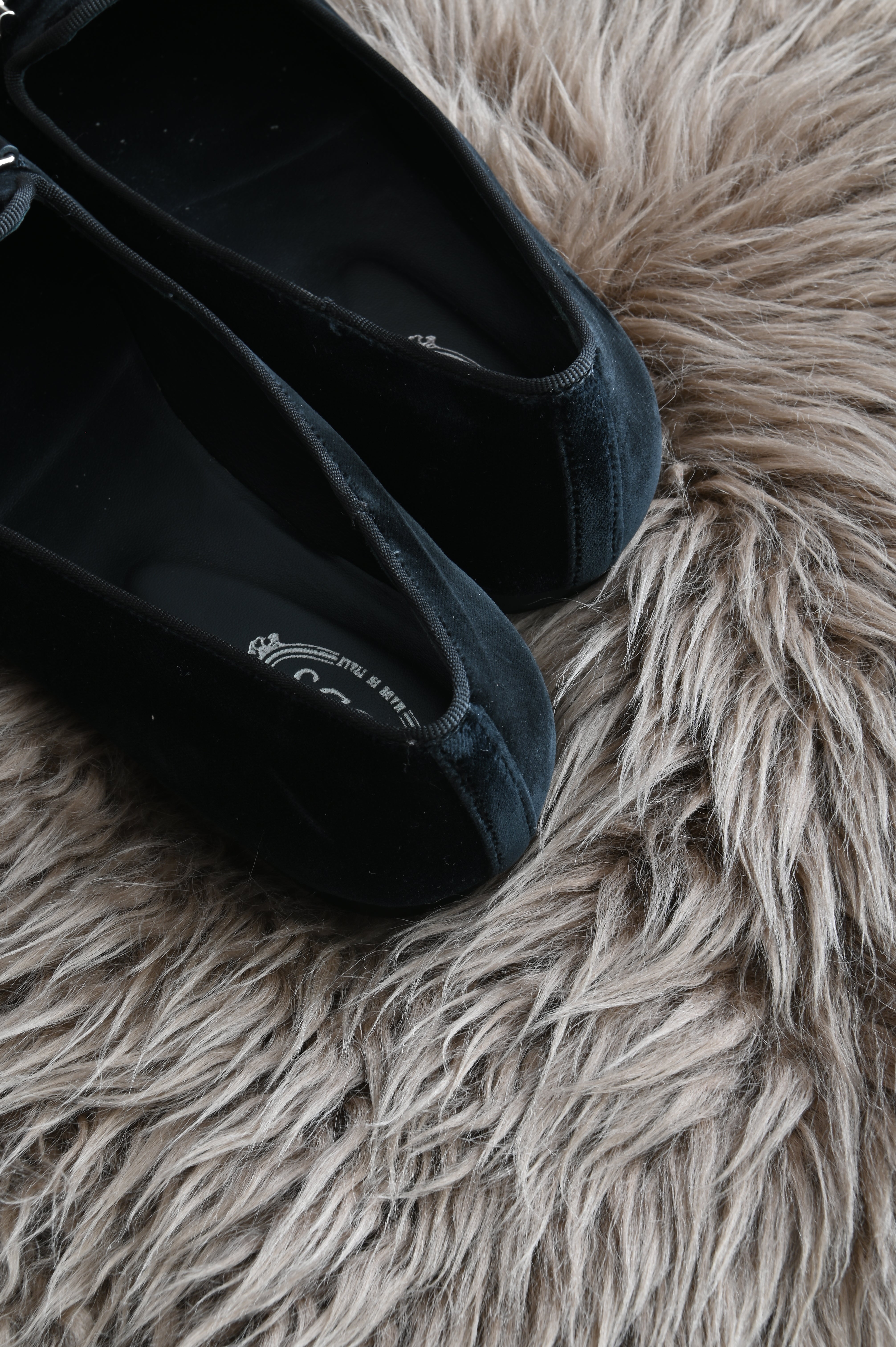 Tod's Velvet loafers in black and silver hardware