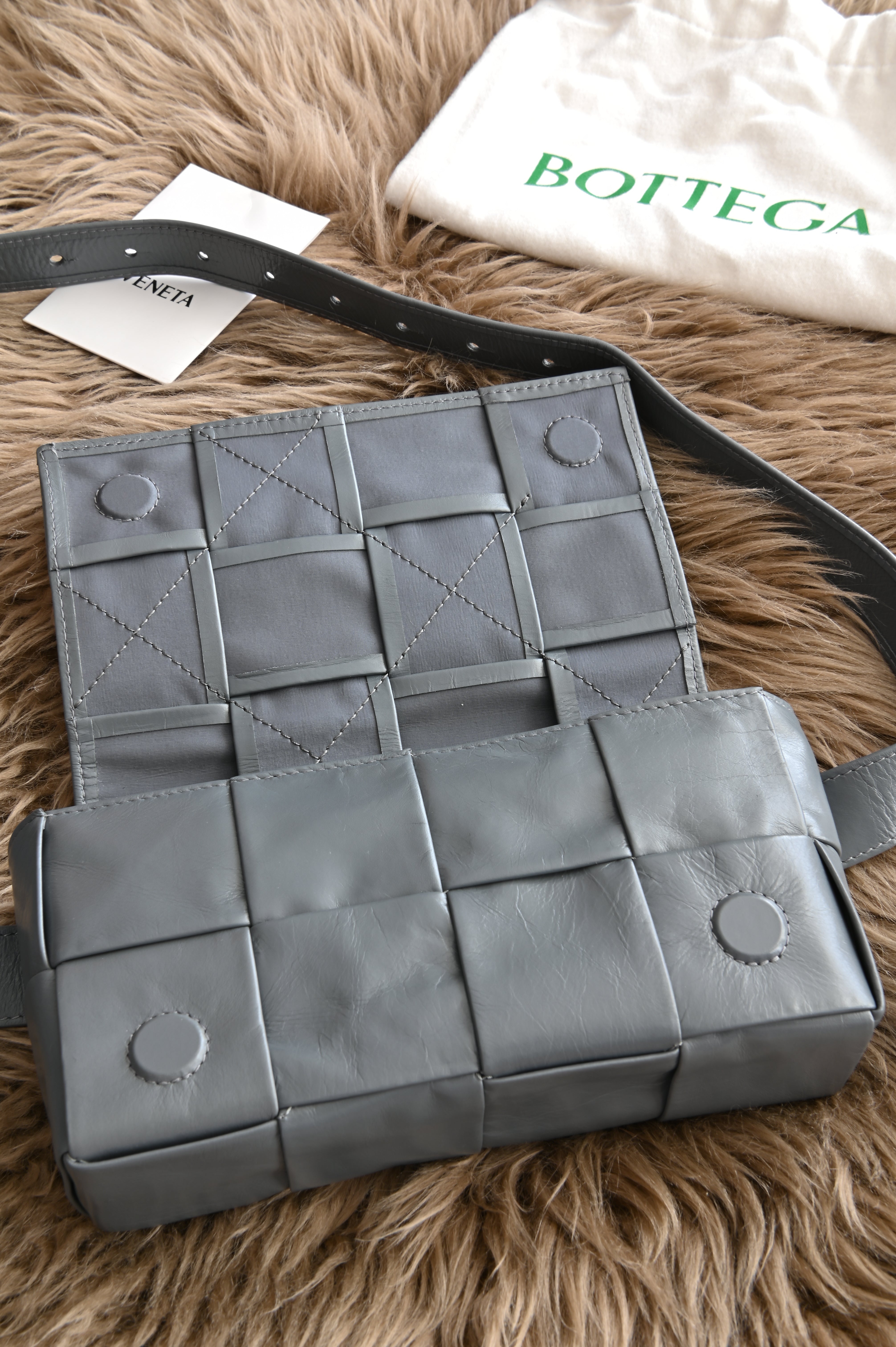 Bottega Veneta Cassette Belt / Body bag small