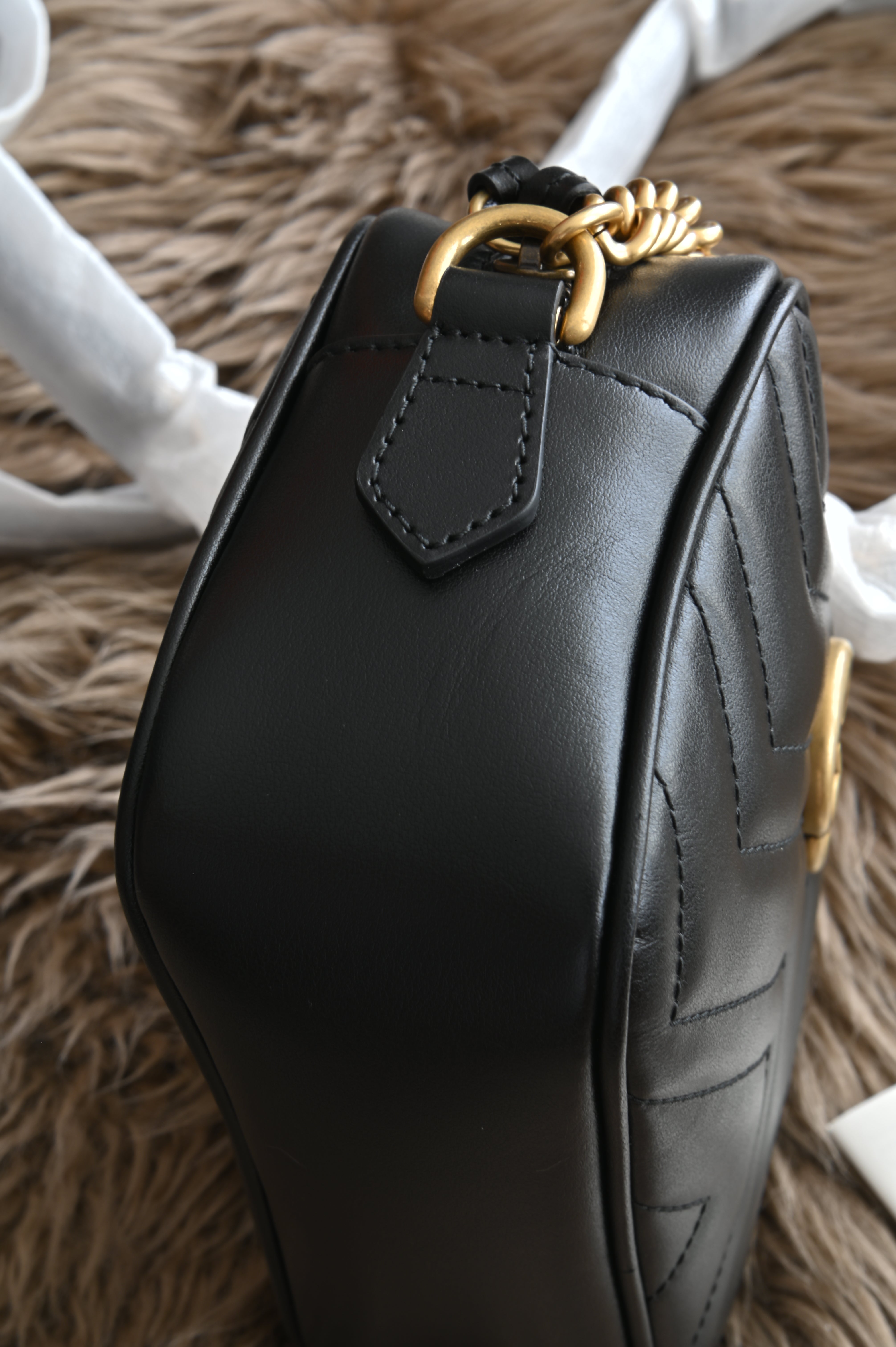 Gucci Marmont black small bag