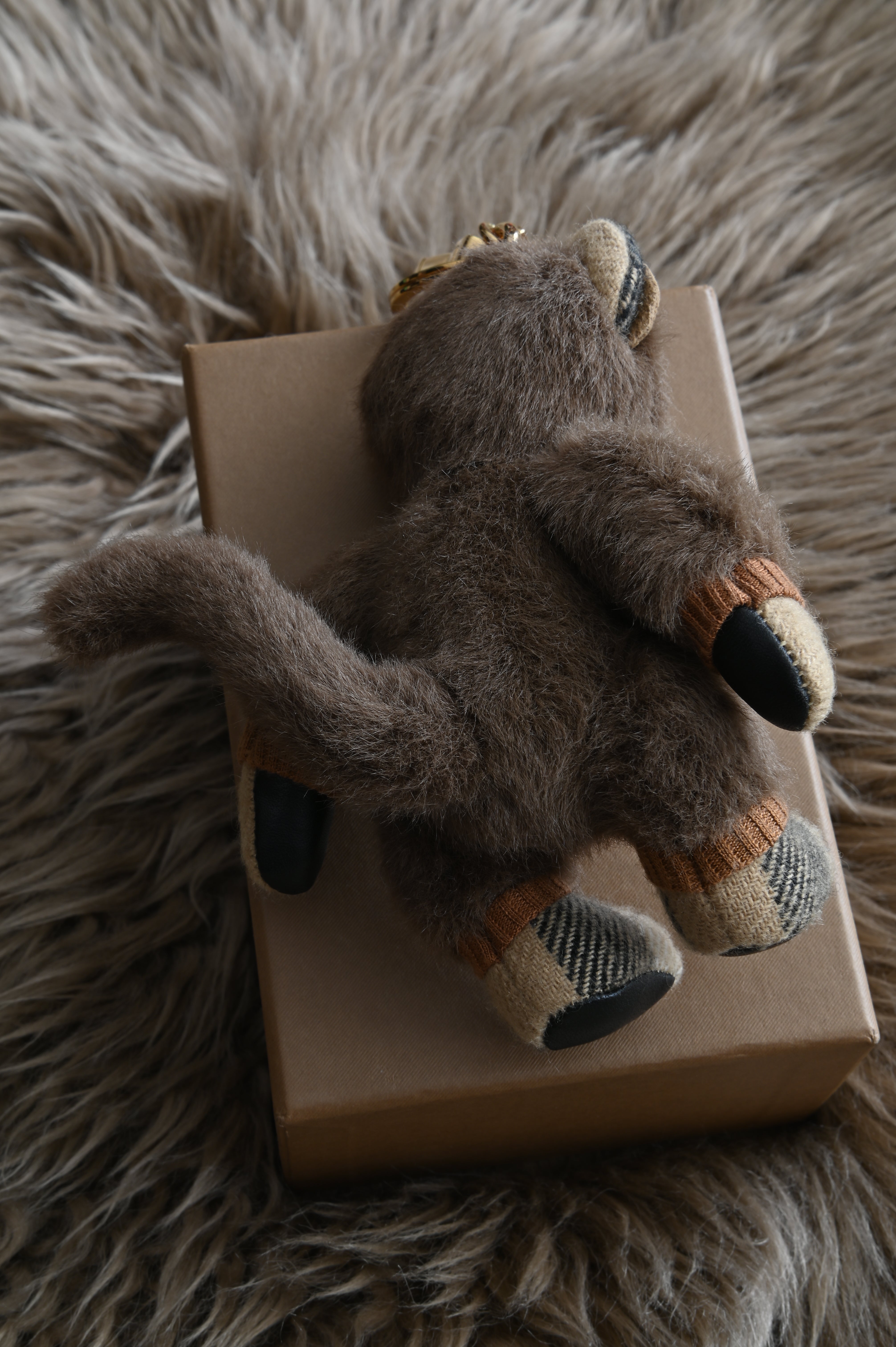 Burberry Thomas Monkey keychain charm