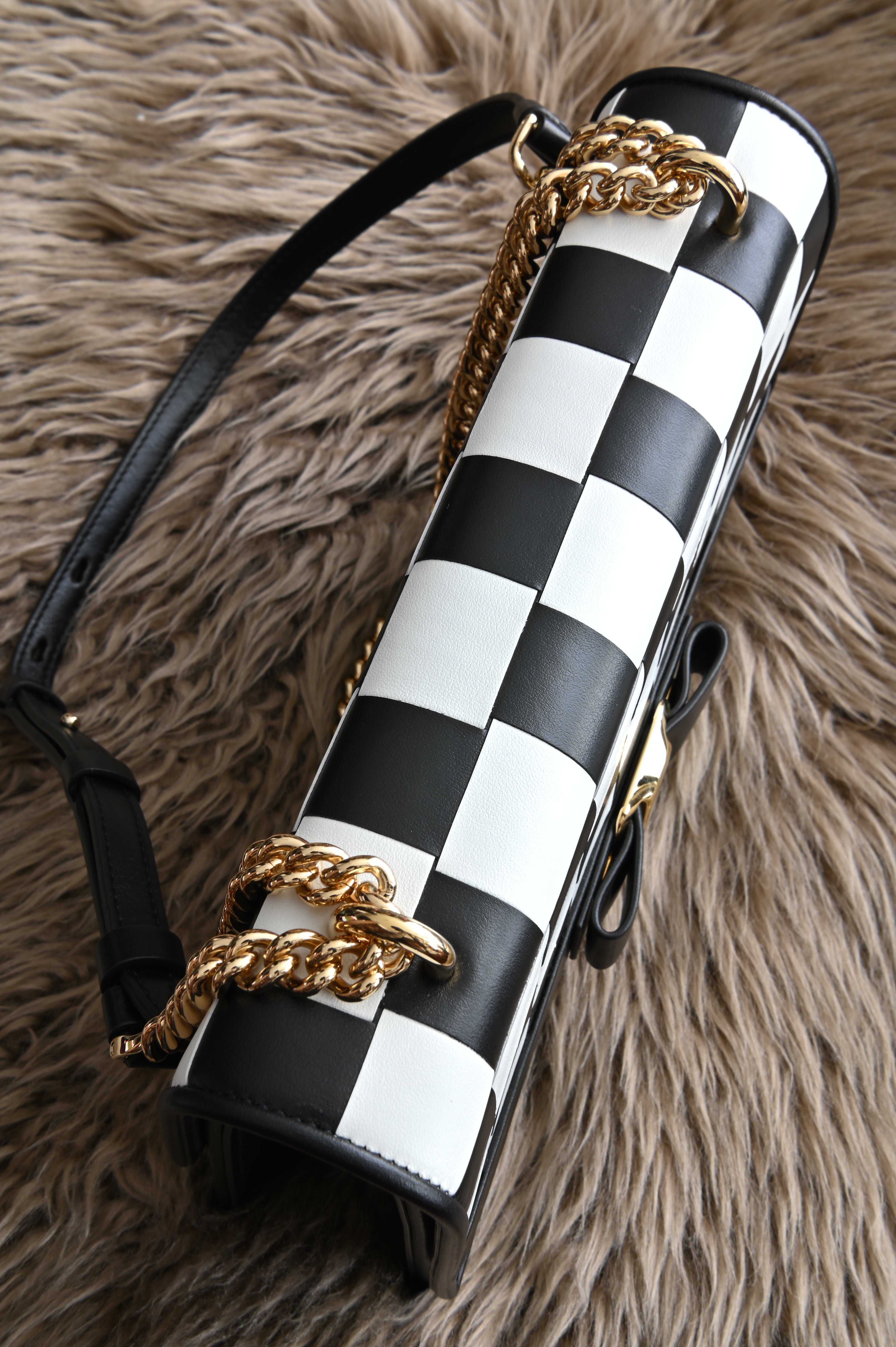 Salvatore Ferragamo Vara Bow Checkered crossbody bag