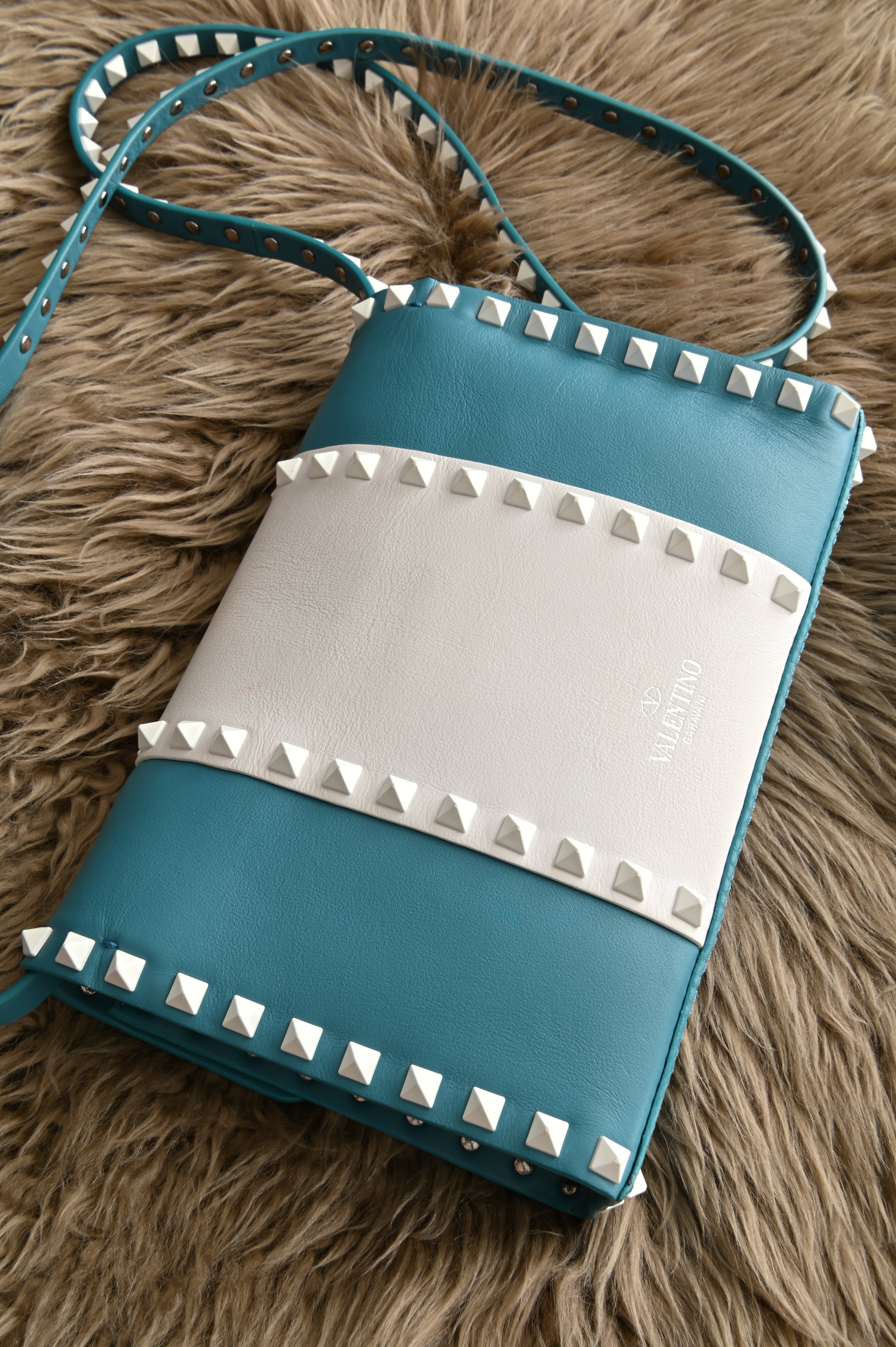 VALENTINO Rockstud two-toned bag