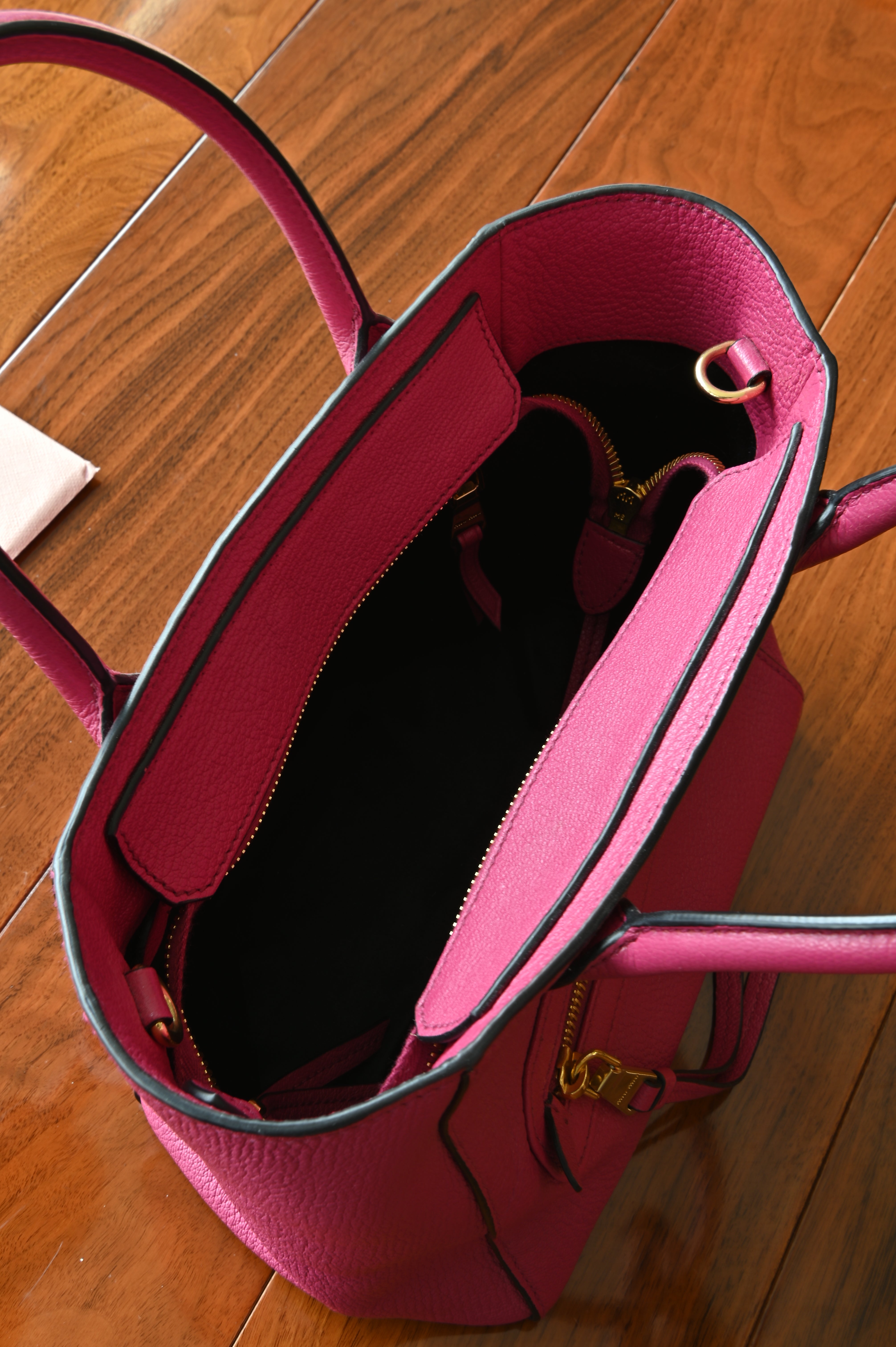 Miu Miu Pink Top Handle Bag