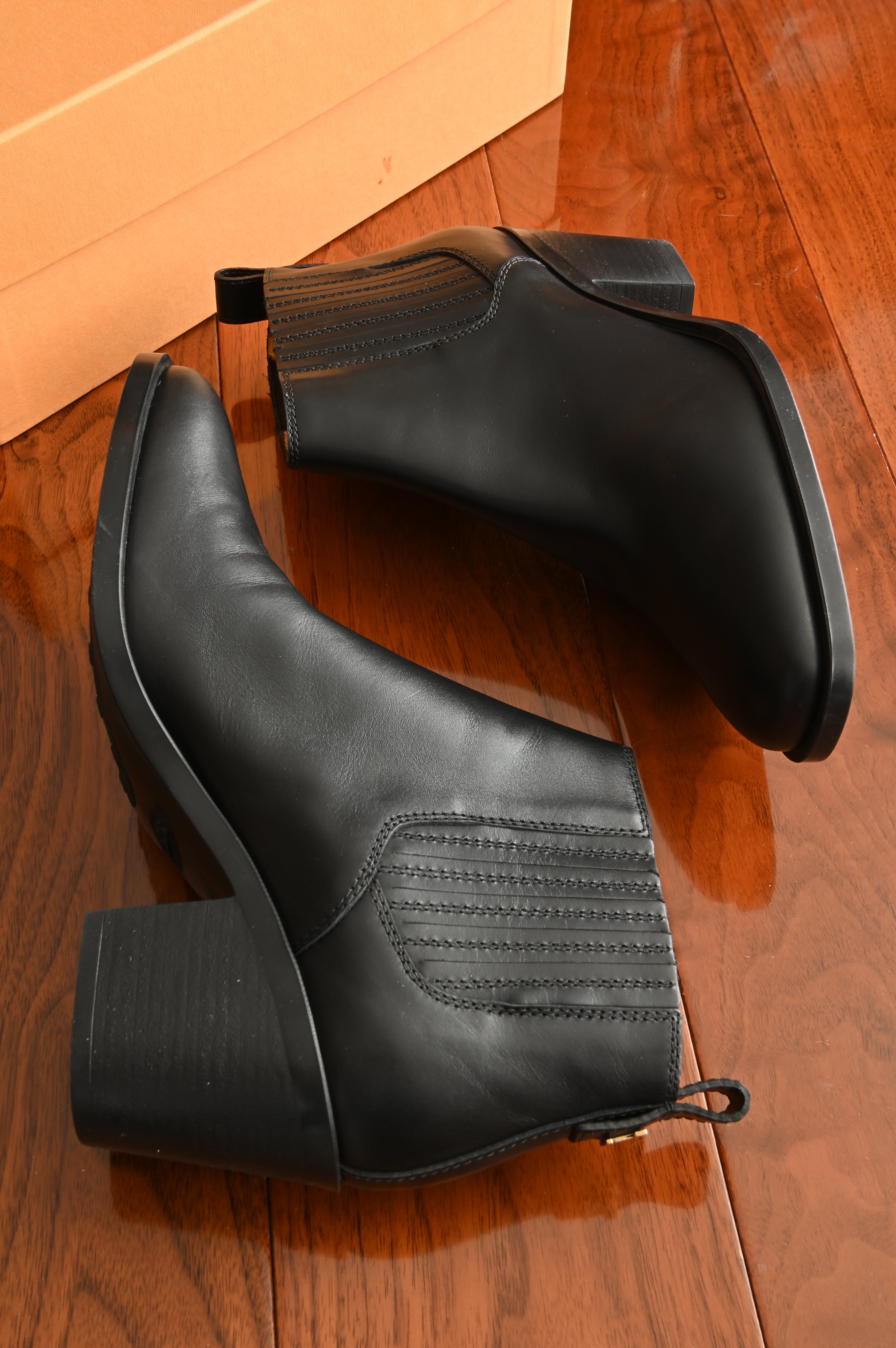 Tod's Stivaletto Black Ankle Boots
