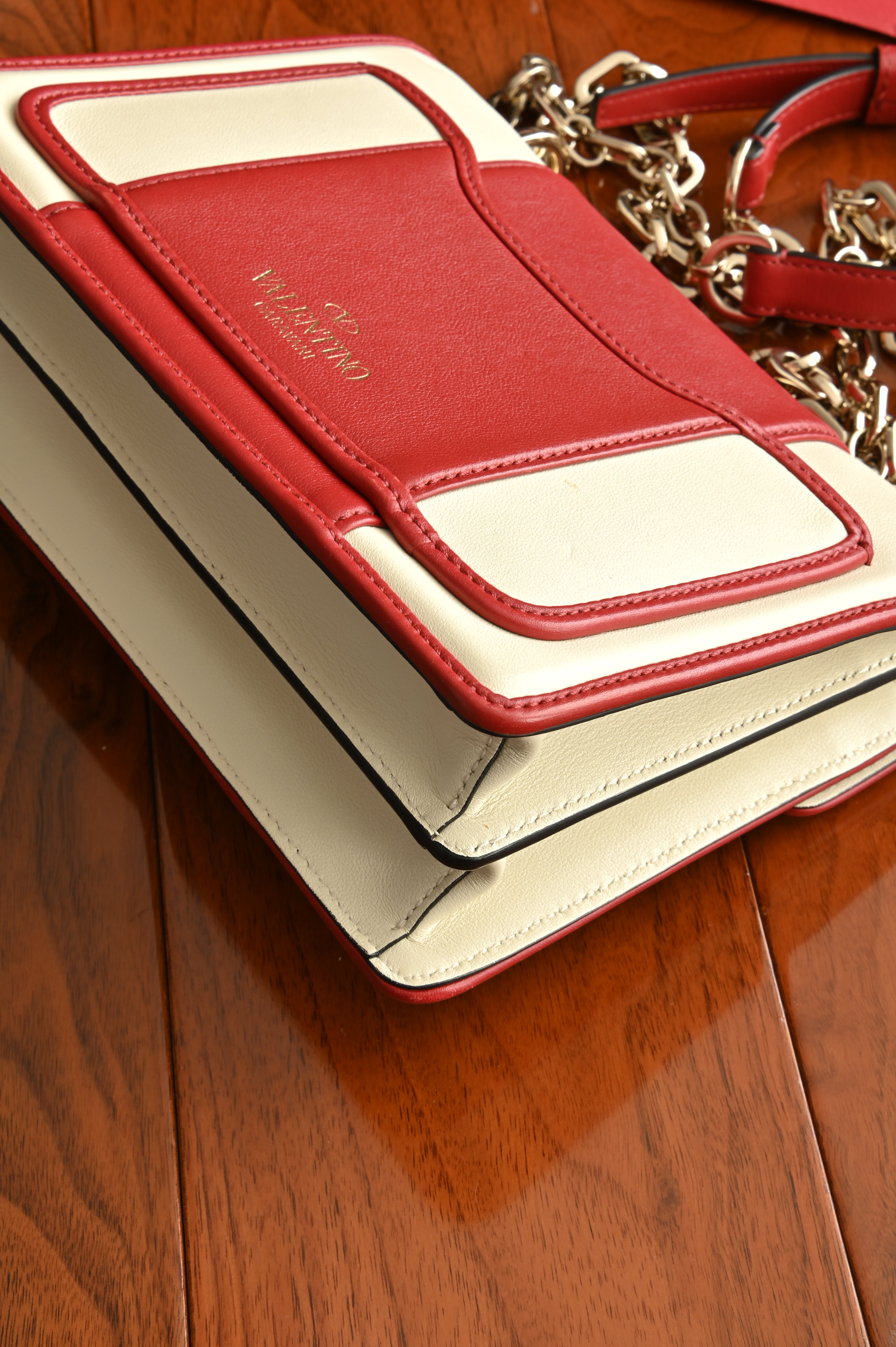 Valentino Garavani Uptown Leather Shoulder Bag