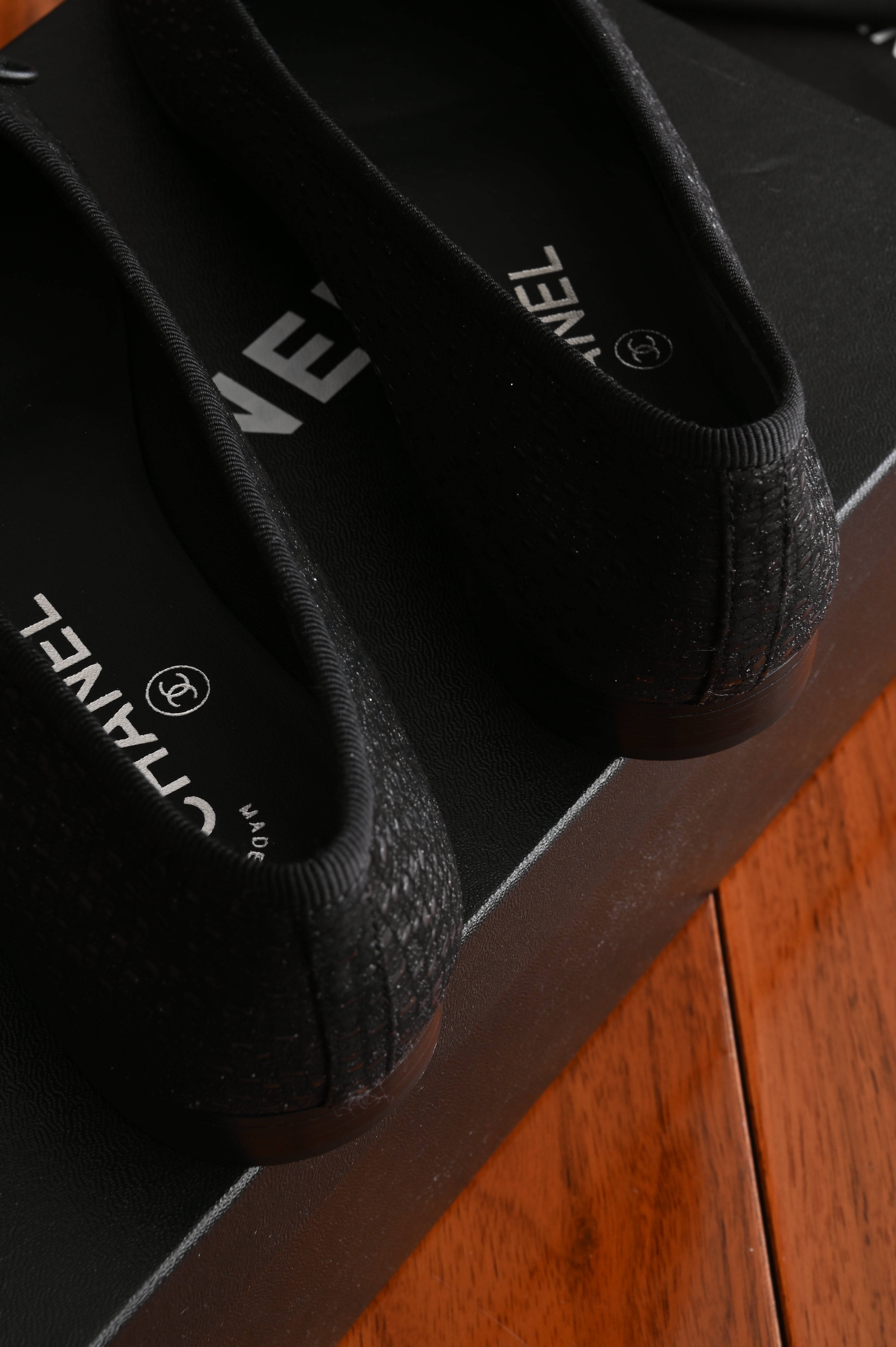 Chanel Canvas Ballerina Shoes