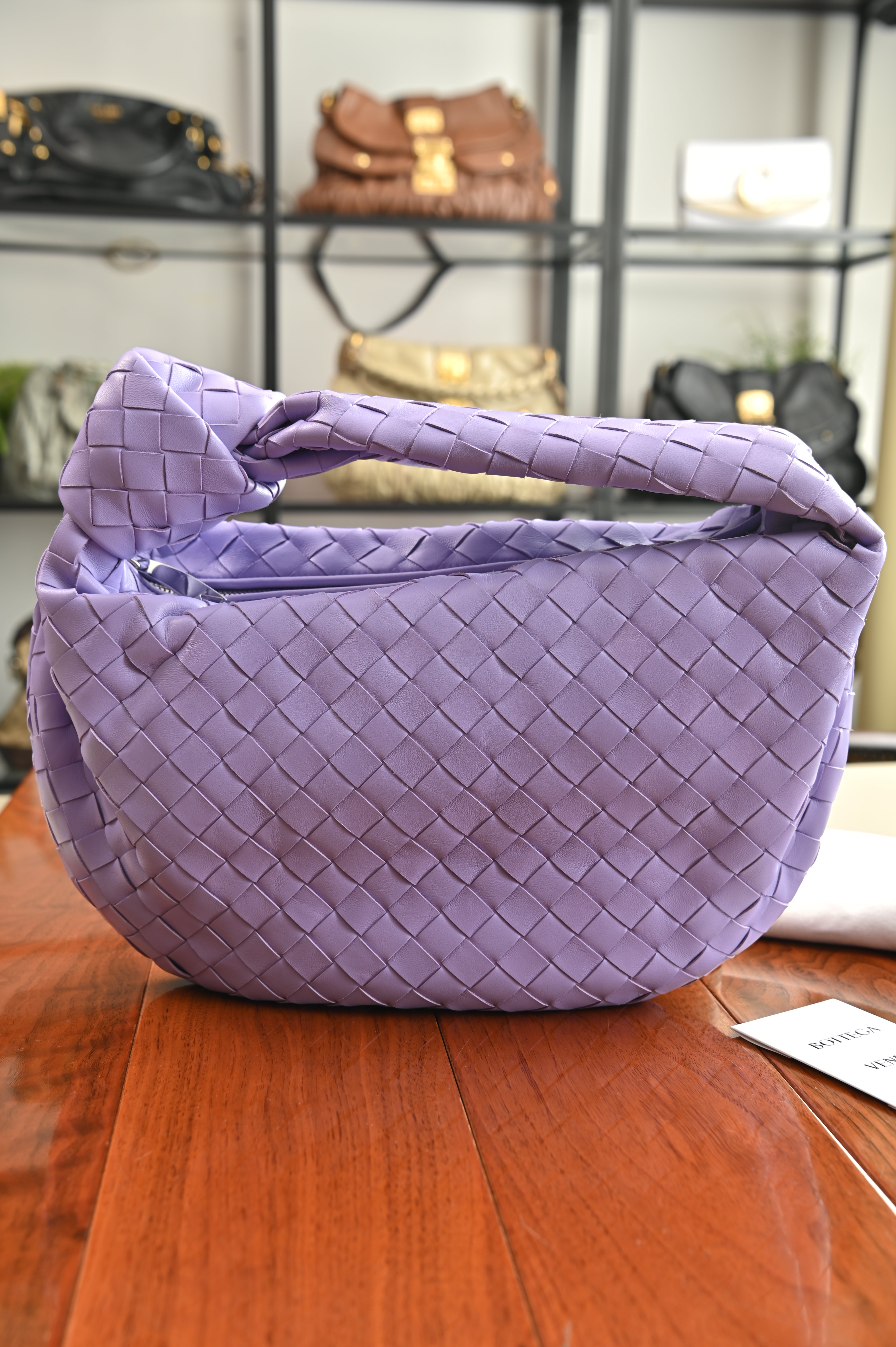 Bottega Veneta Teen Jodie in Lilac