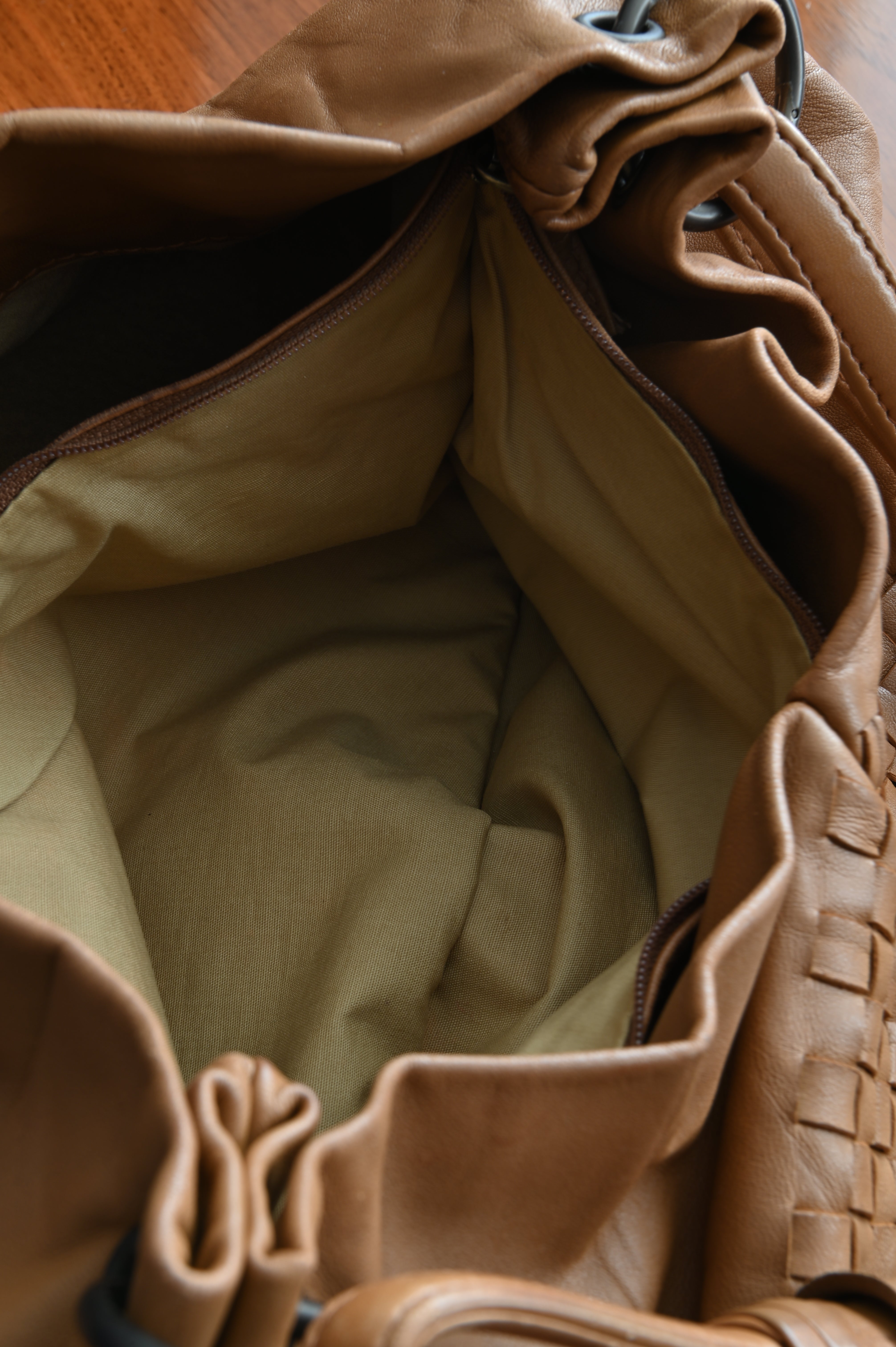 Bottega Veneta Vintage Aquilone Fortune Cookie hobo bag