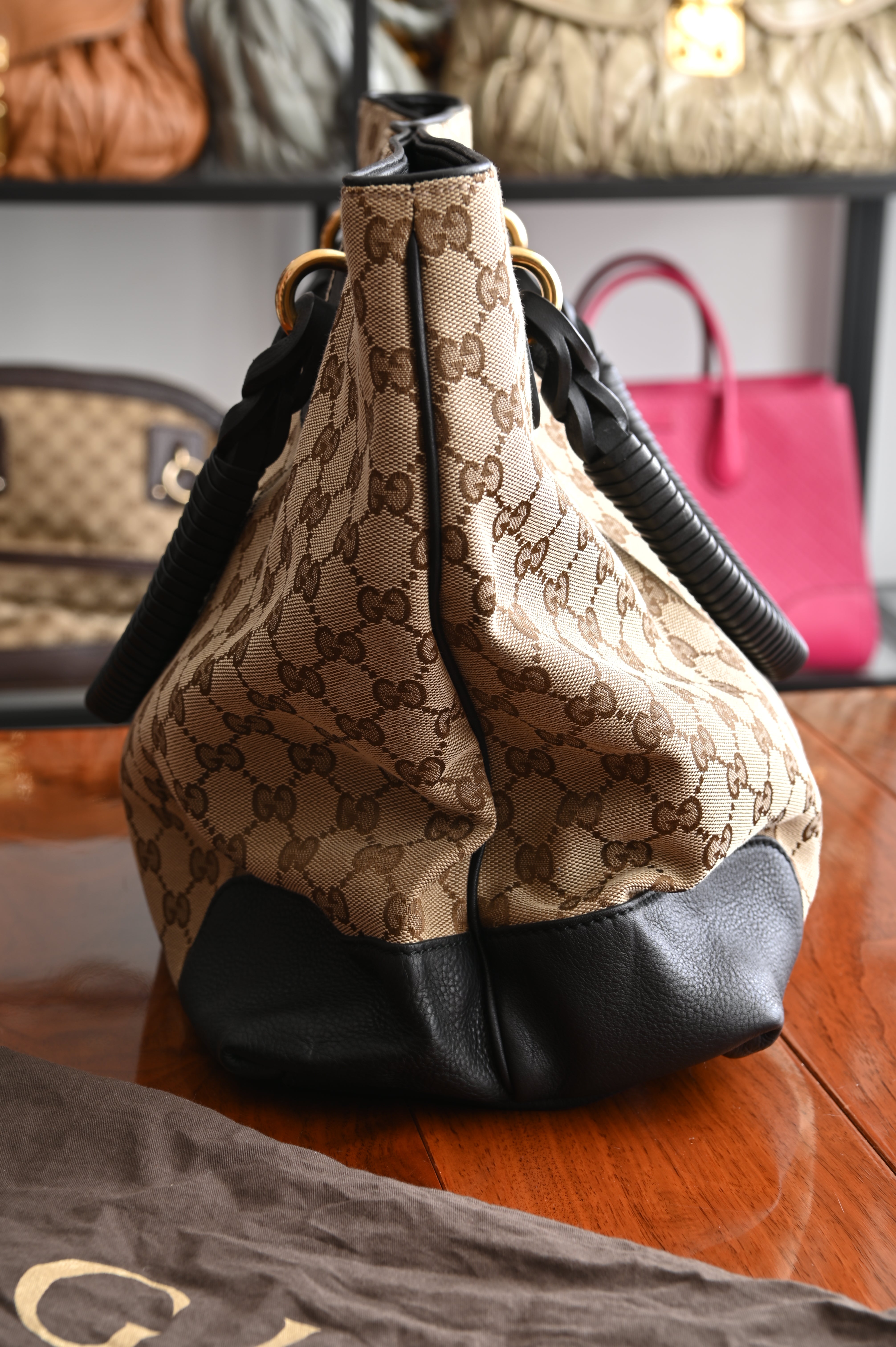 Gucci Monogram GG canvas Princy tote bag