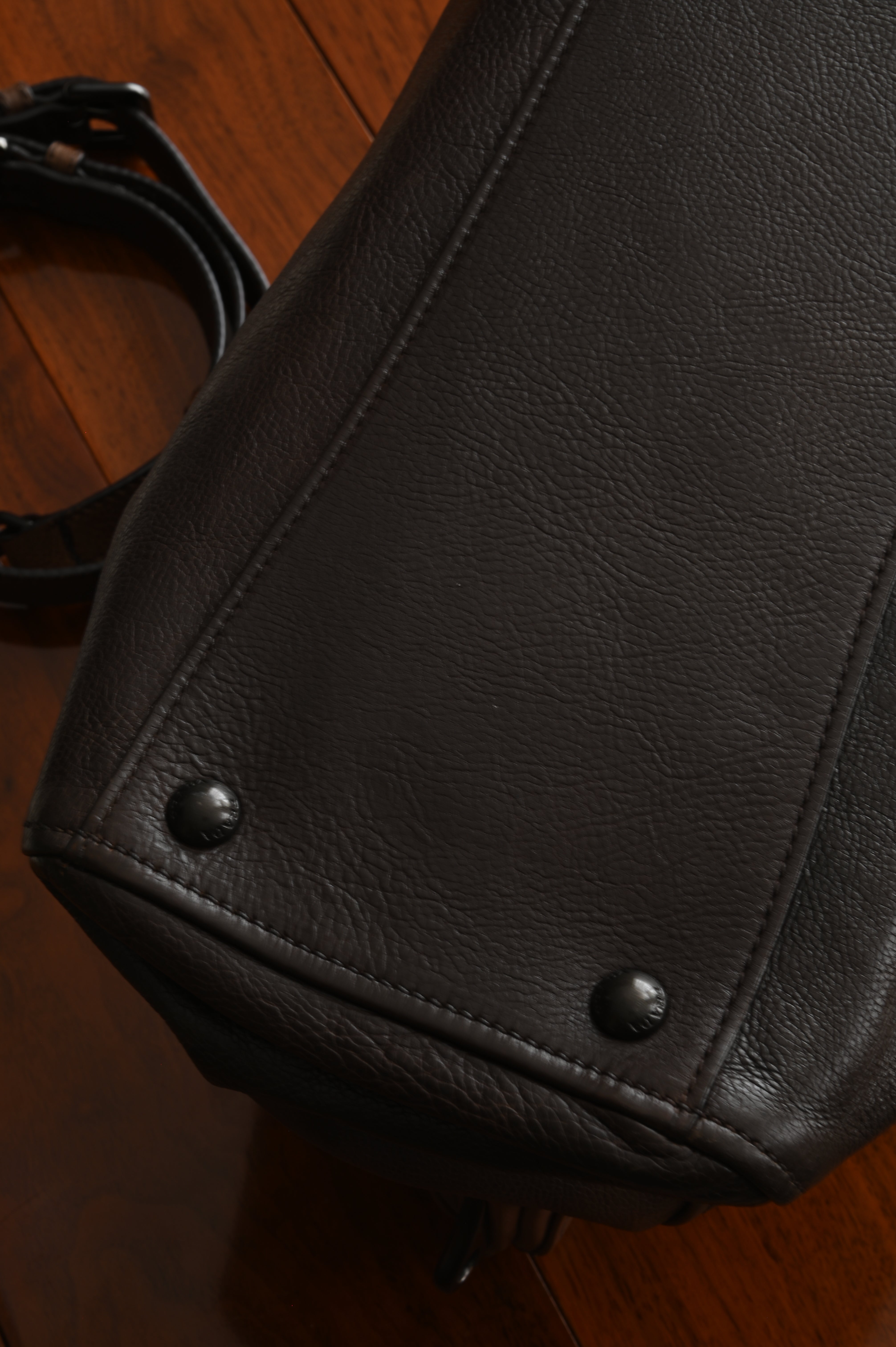 Prada two-way gradient bag in soft calf leather