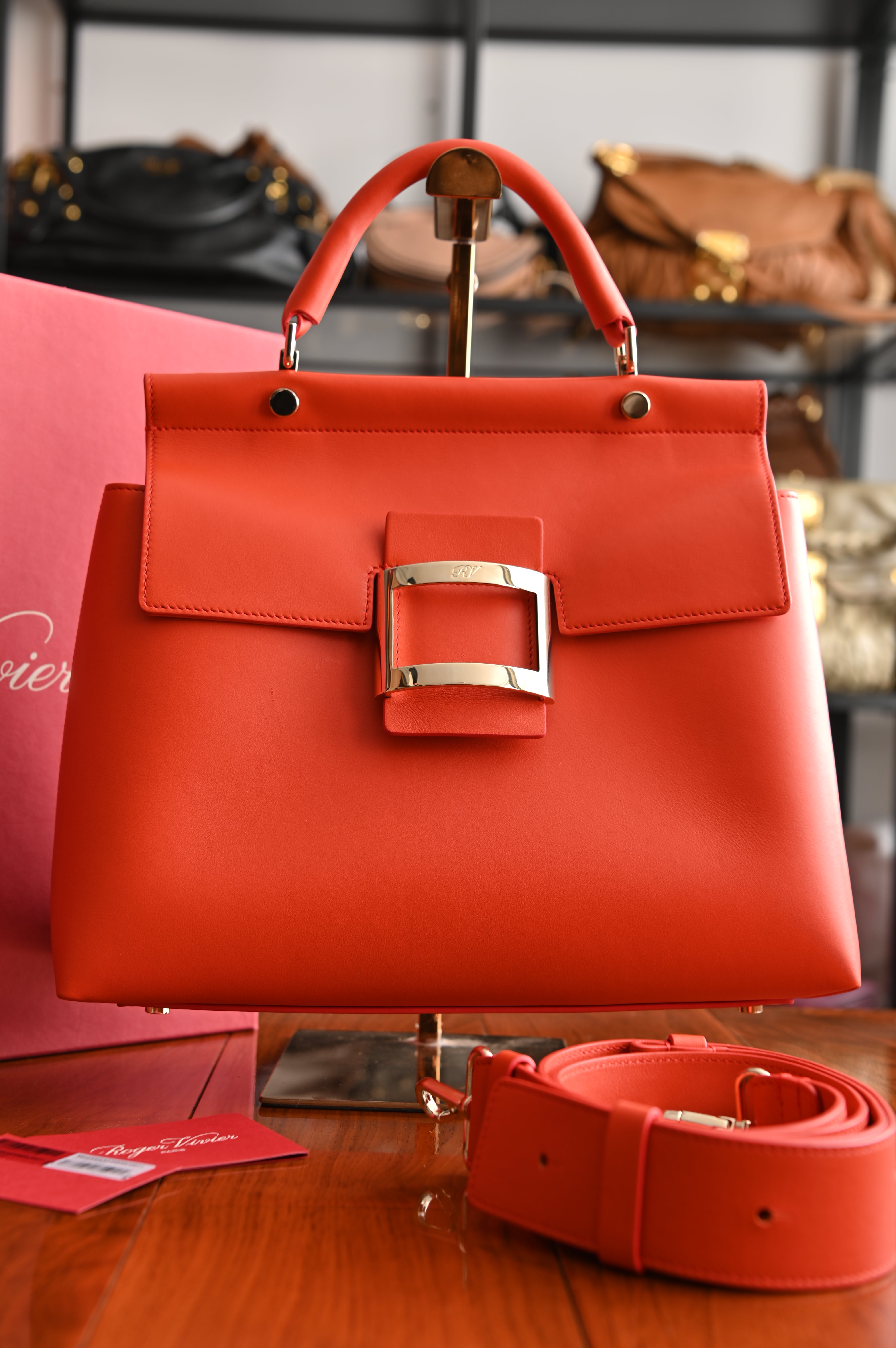 Roger Vivier Viv' Cabas Two Way Bag