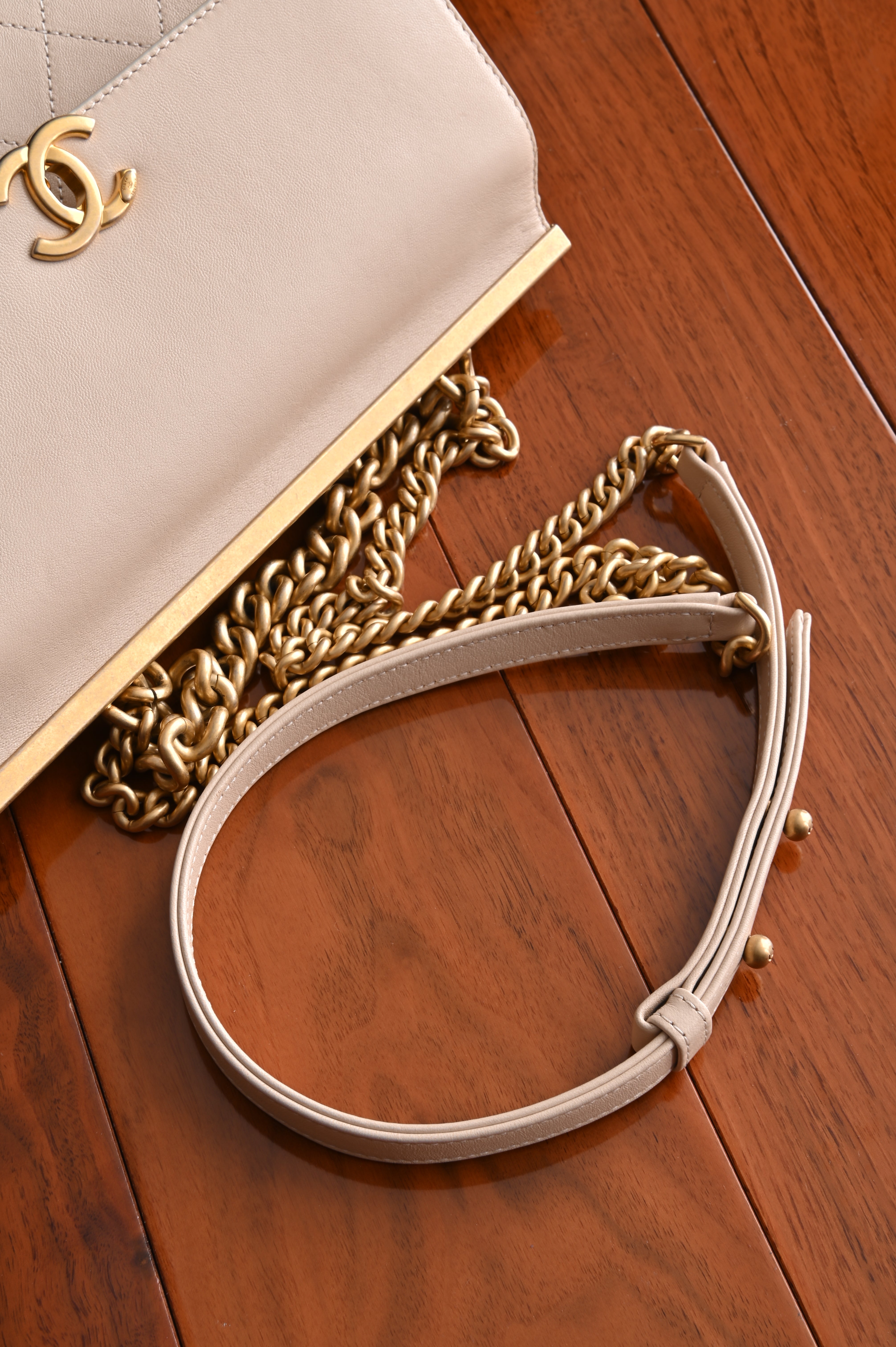 Chanel Quilted Lamb Coco Lux Flap Bag