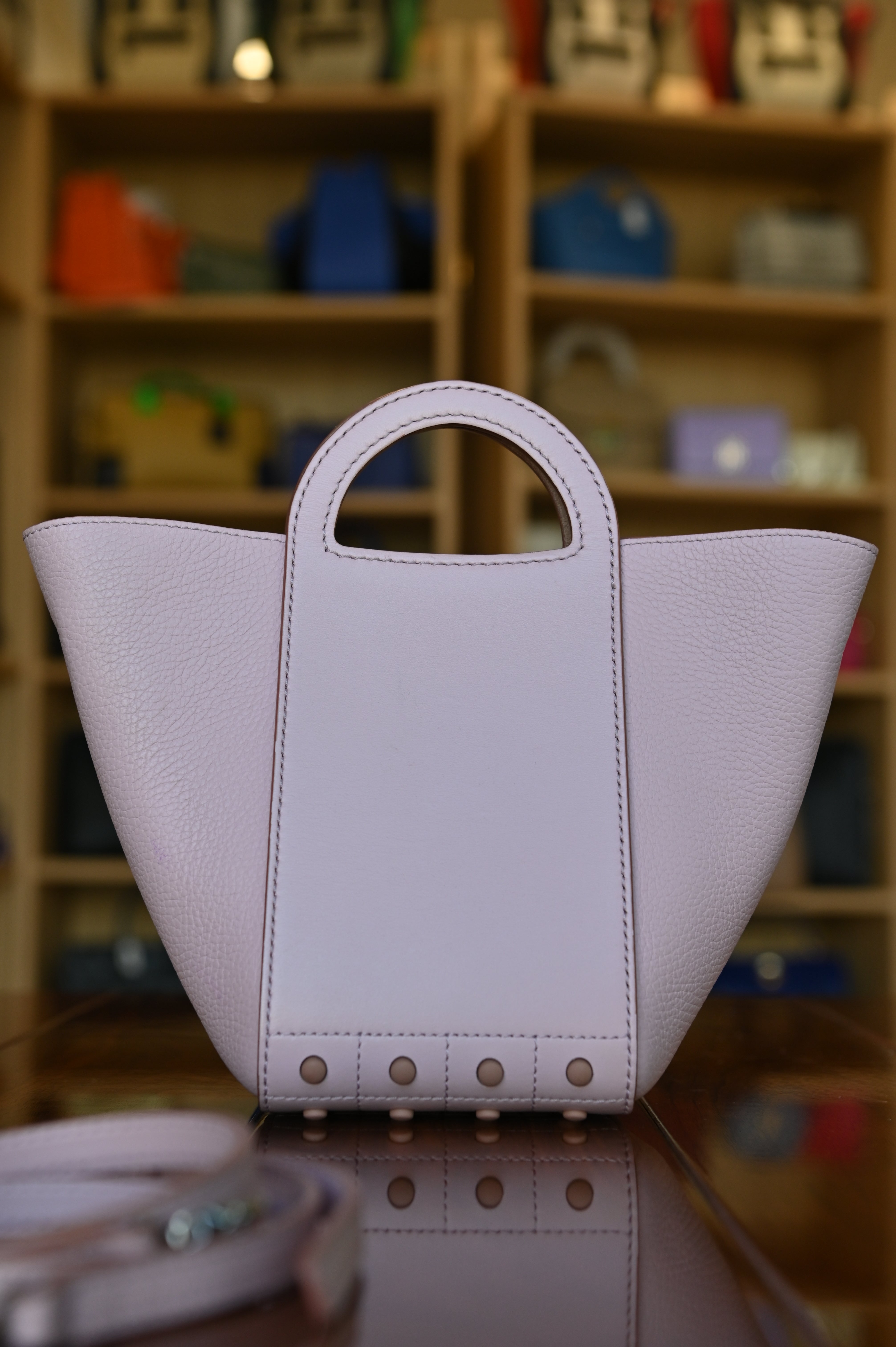 Tod's Pink Small Bucket Shoulder Bag