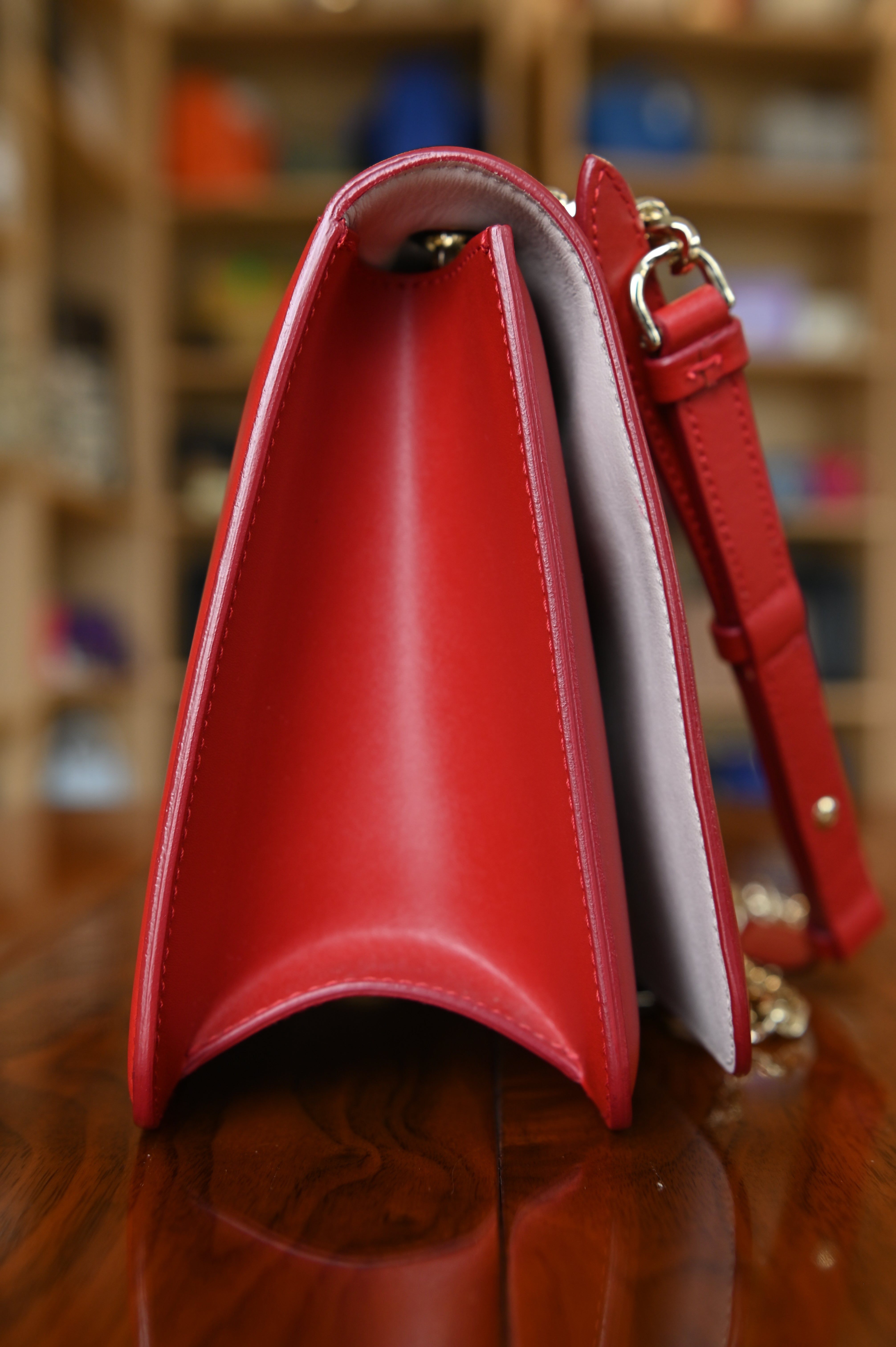 Salvatore Ferragamo Red Shoulder Bag