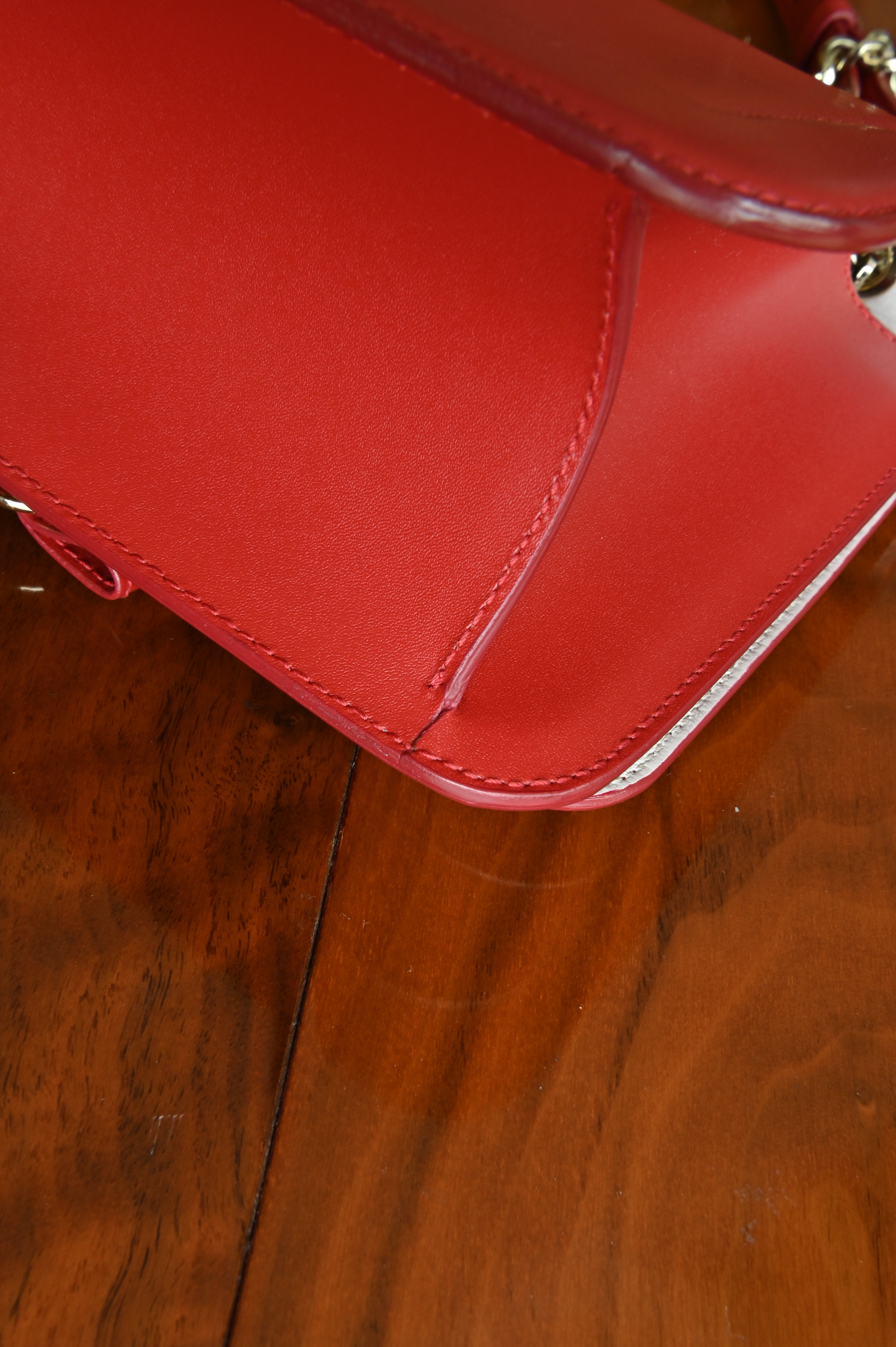 Salvatore Ferragamo Red Shoulder Bag