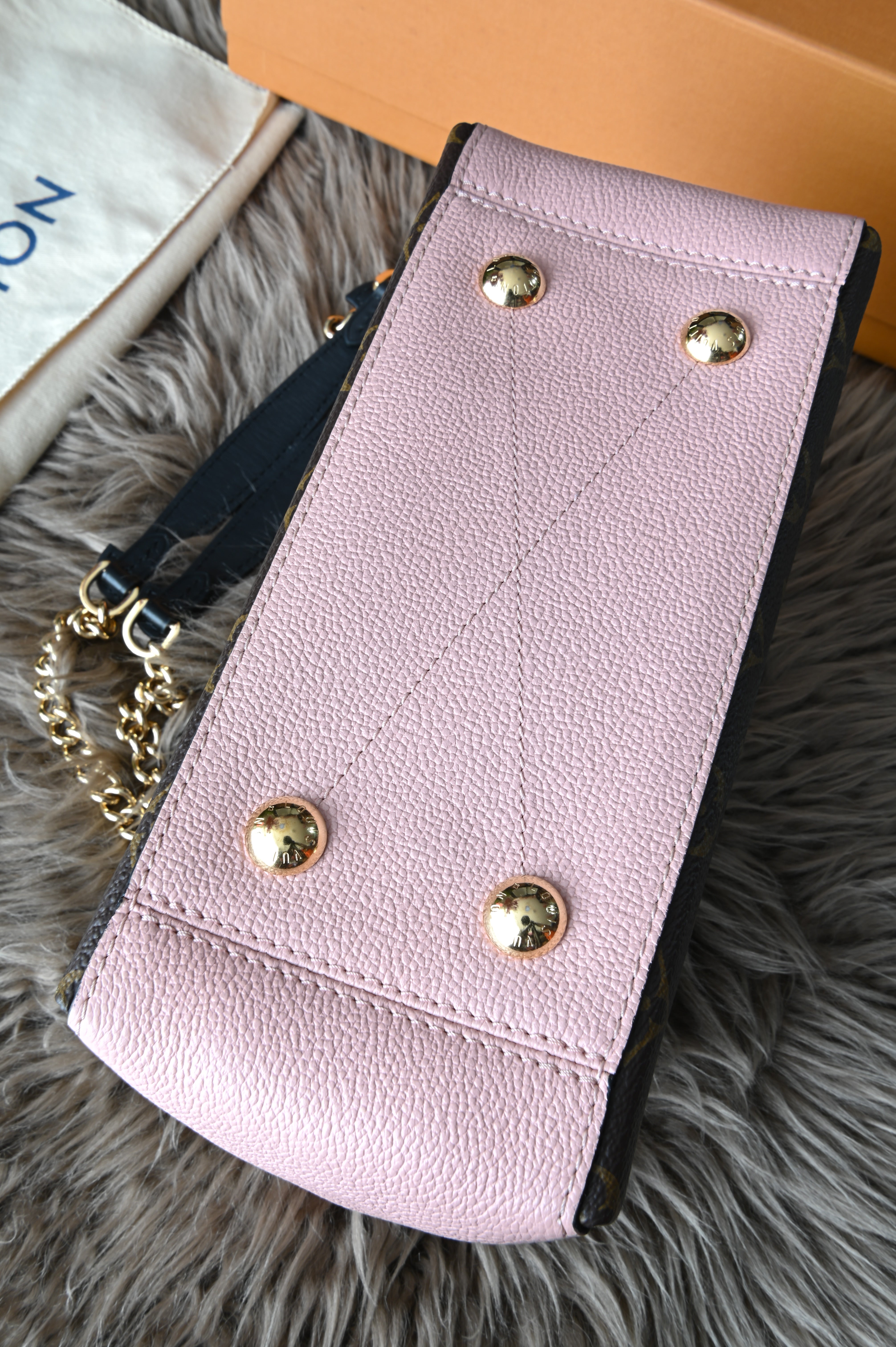 Louis Vuitton Monogram Surene BB Rose Poudre