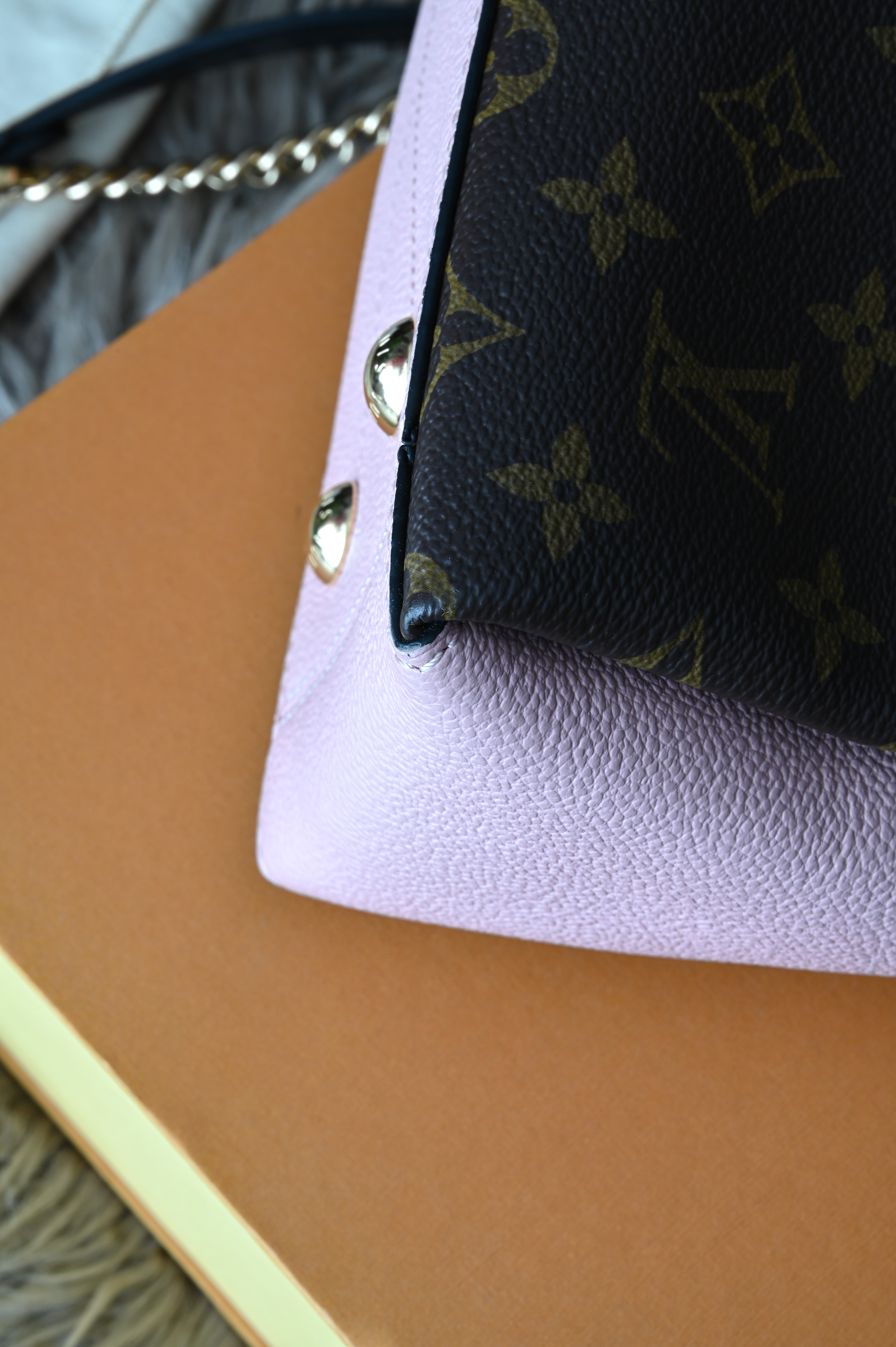 Louis Vuitton Monogram Surene BB Rose Poudre