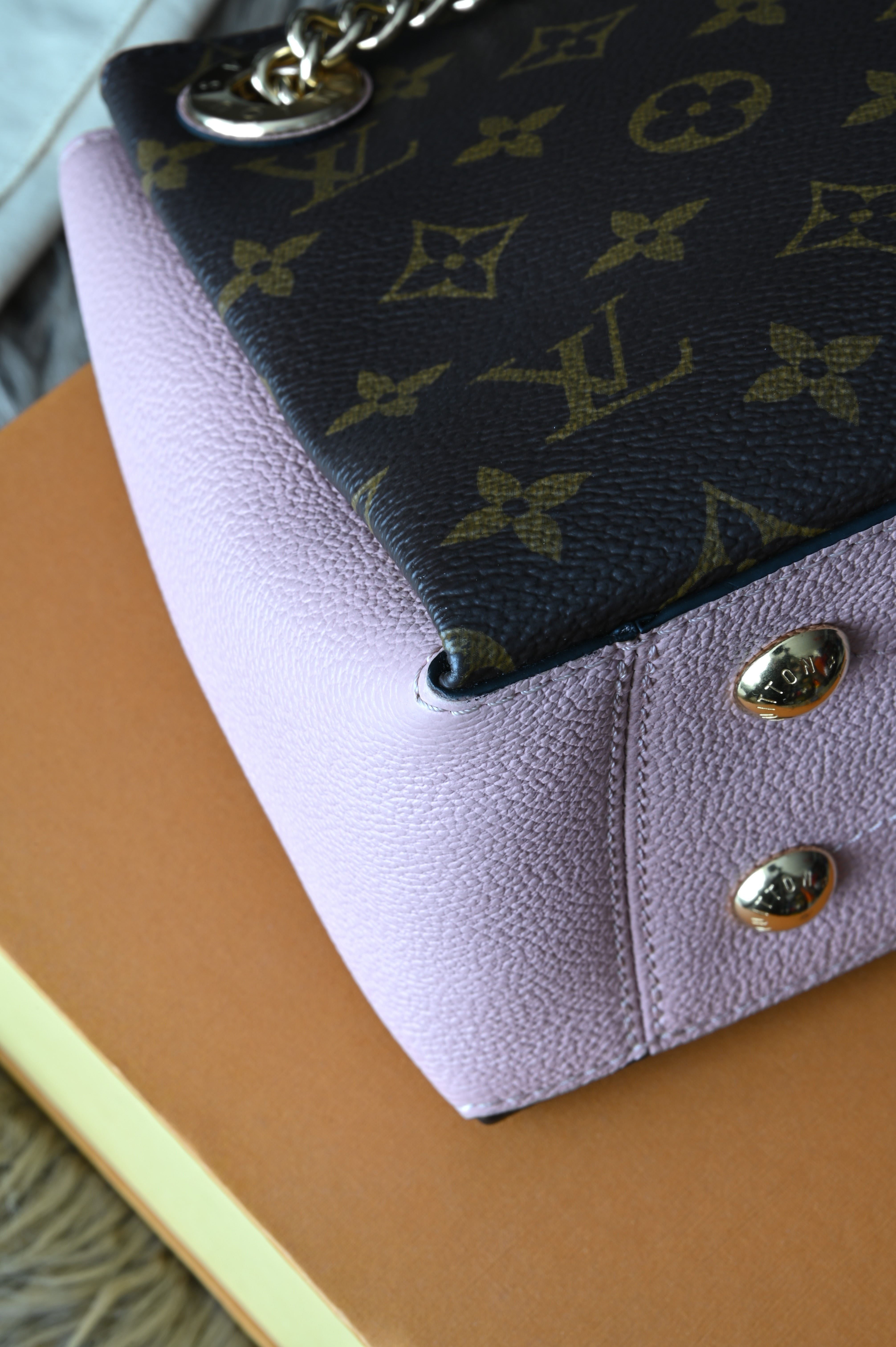 Louis Vuitton Monogram Surene BB Rose Poudre