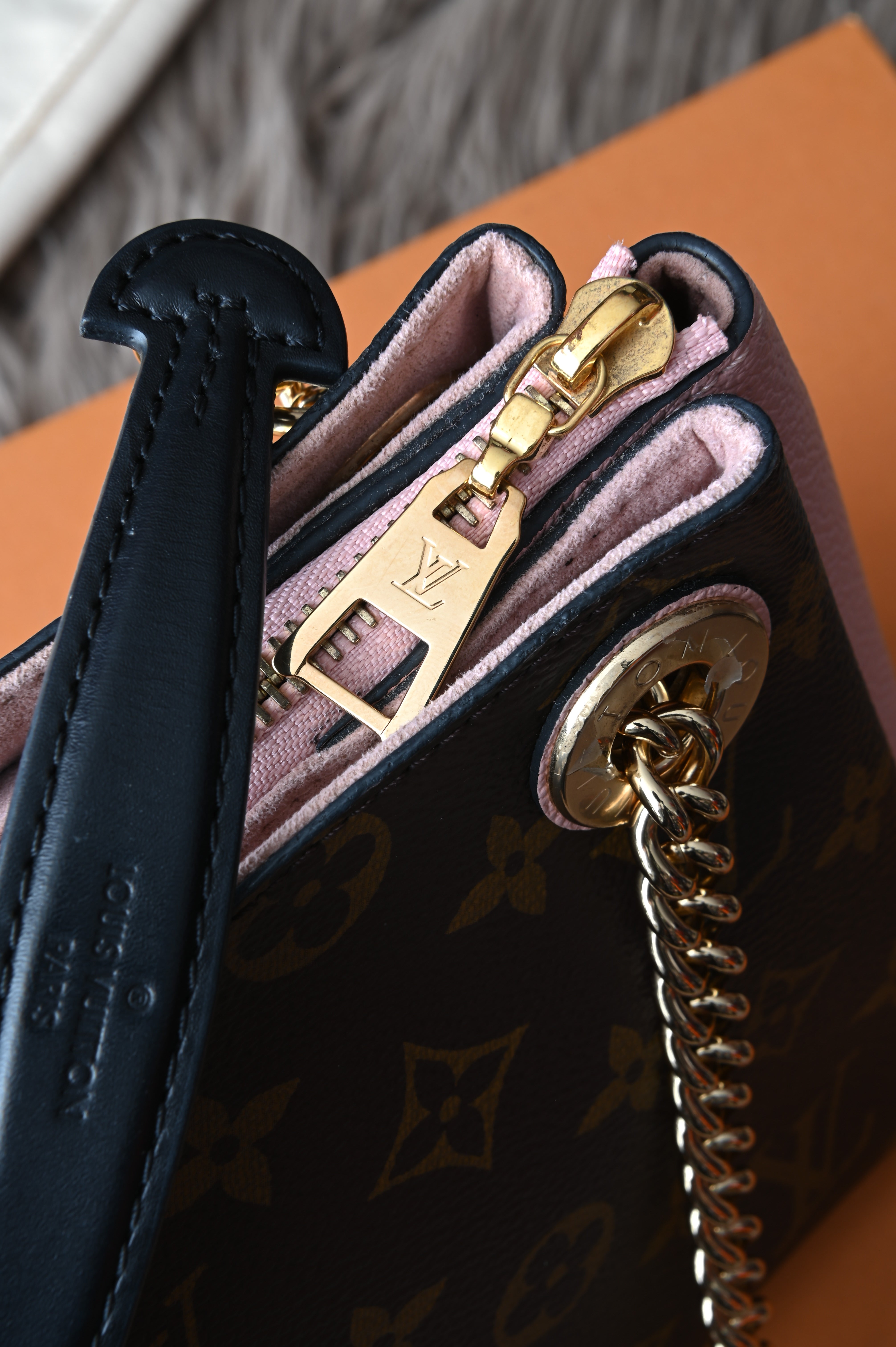 Louis Vuitton Monogram Surene BB Rose Poudre