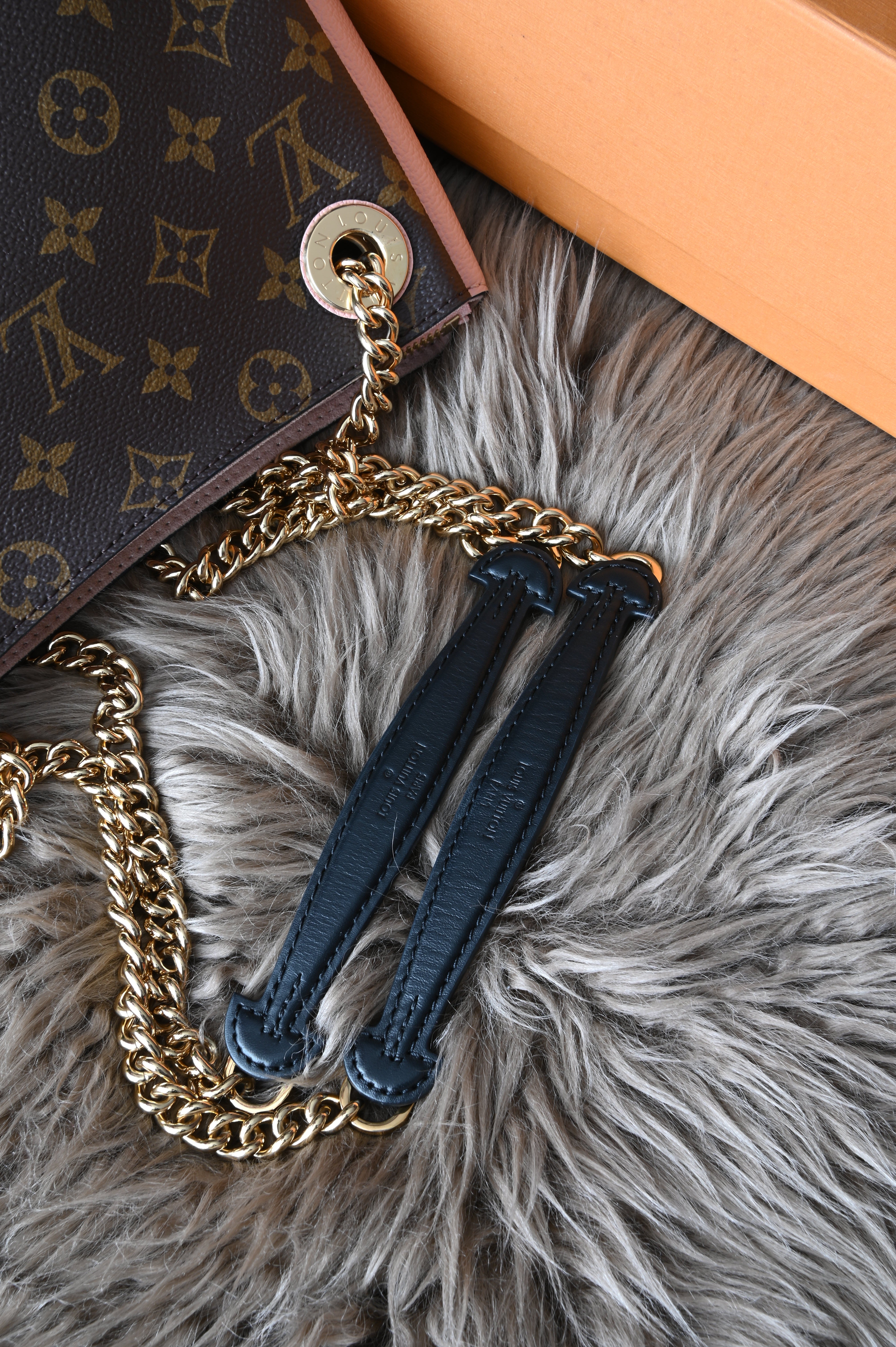 Louis Vuitton Monogram Surene BB Rose Poudre