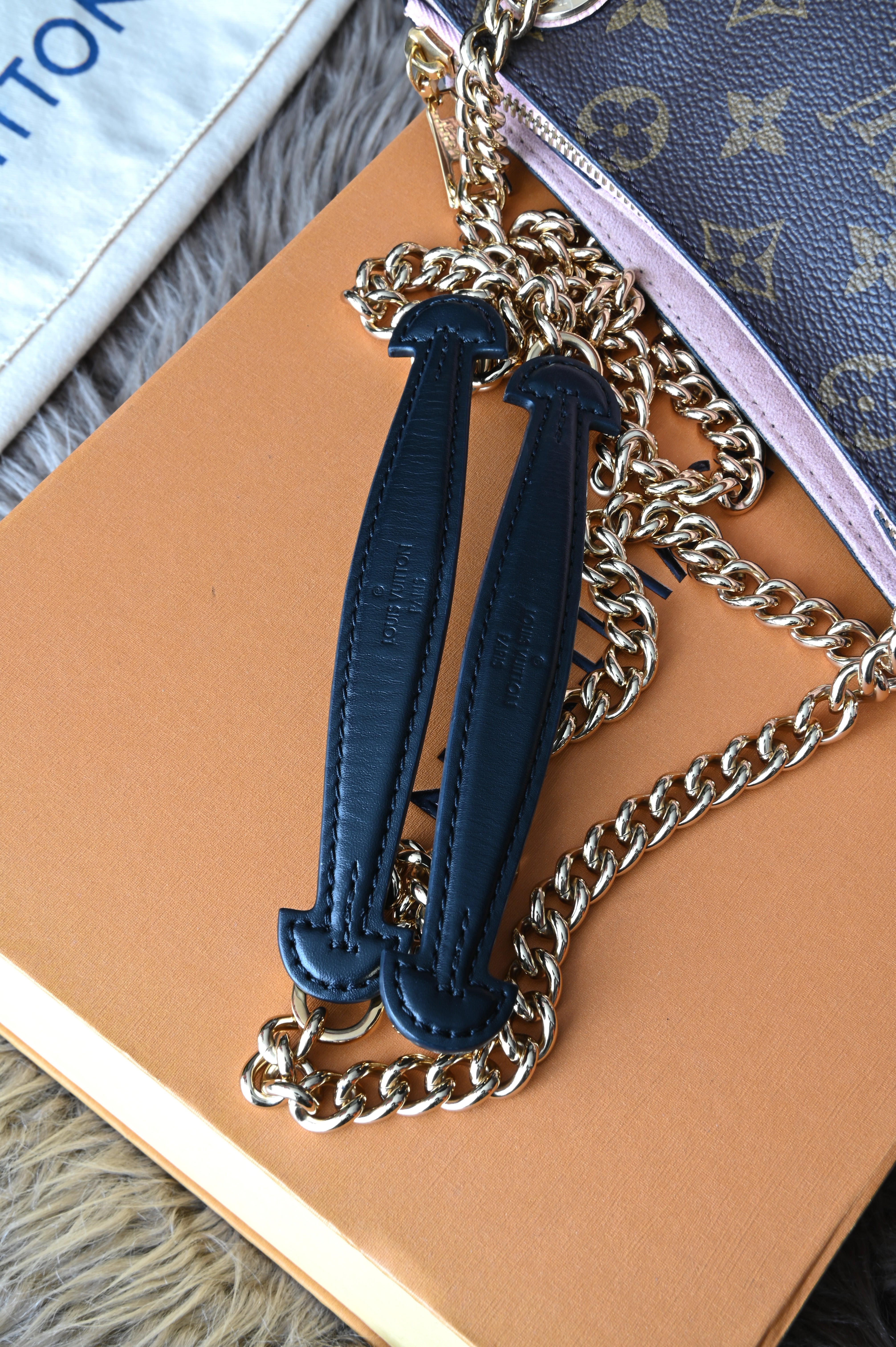 Louis Vuitton Monogram Surene BB Rose Poudre