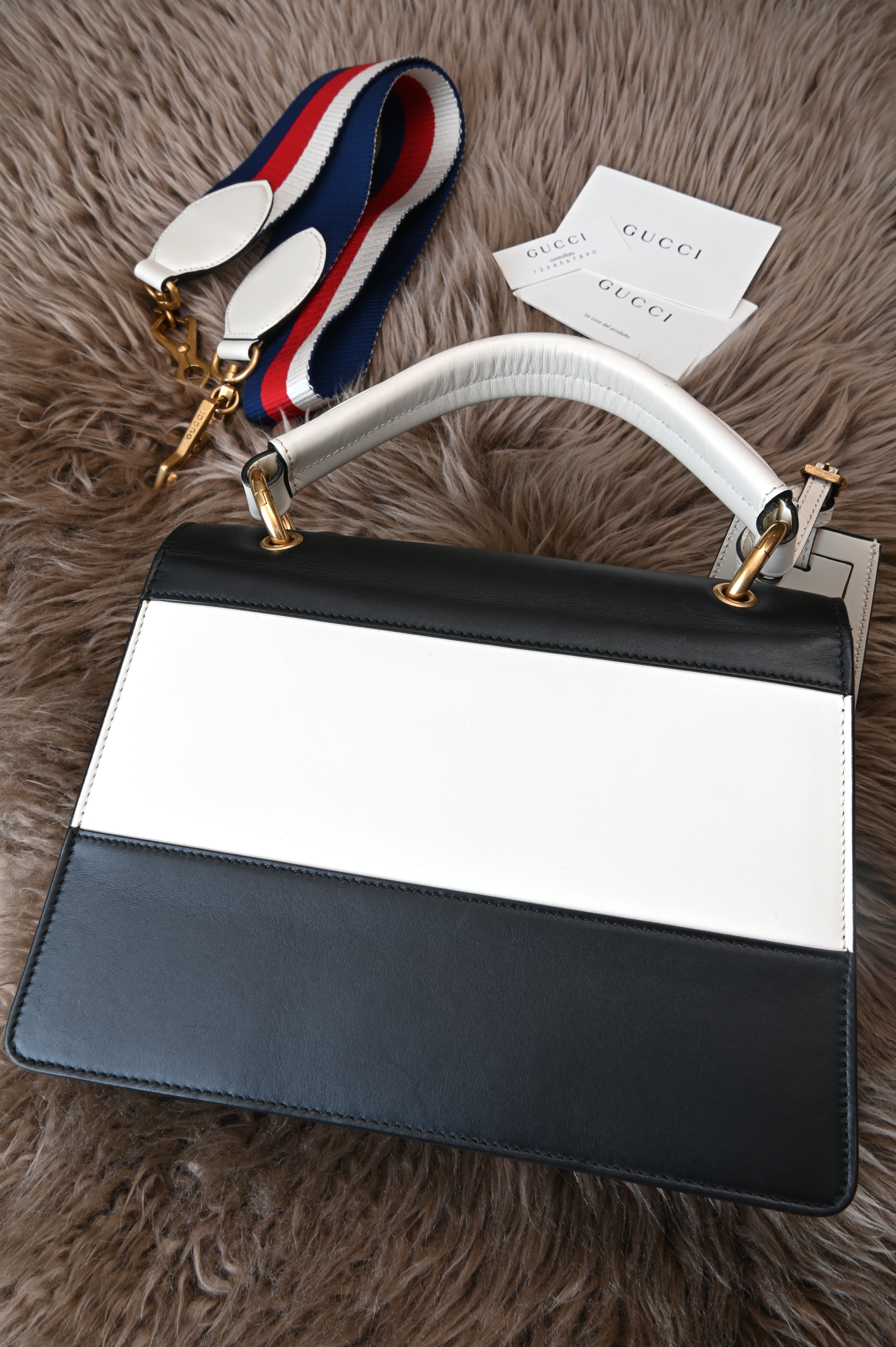 Gucci Queen Margaret Bee Top Handle bag
