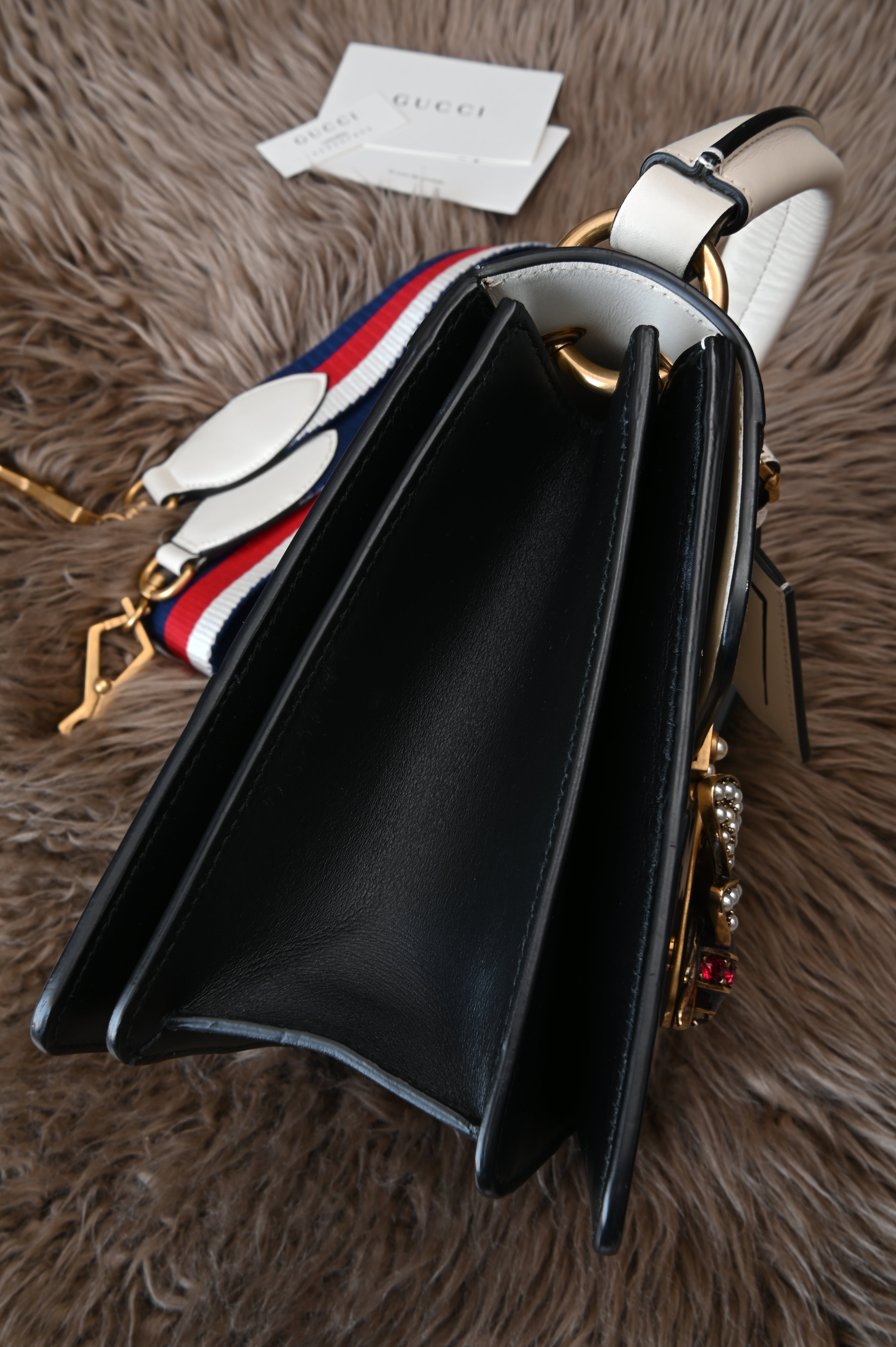 Gucci Queen Margaret Bee Top Handle bag