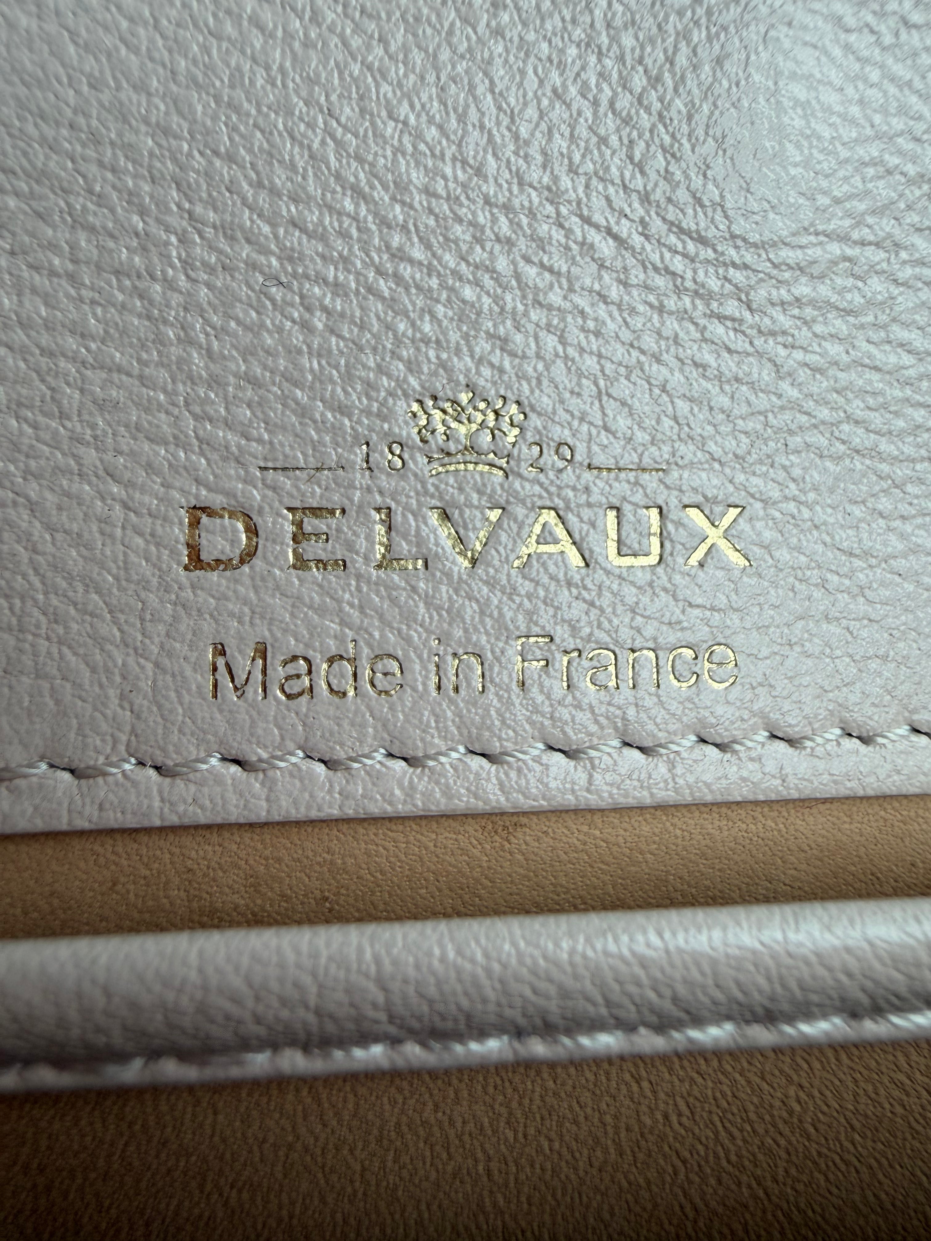 Delvaux Sesame Tempête Chain Shoulder Bag logo