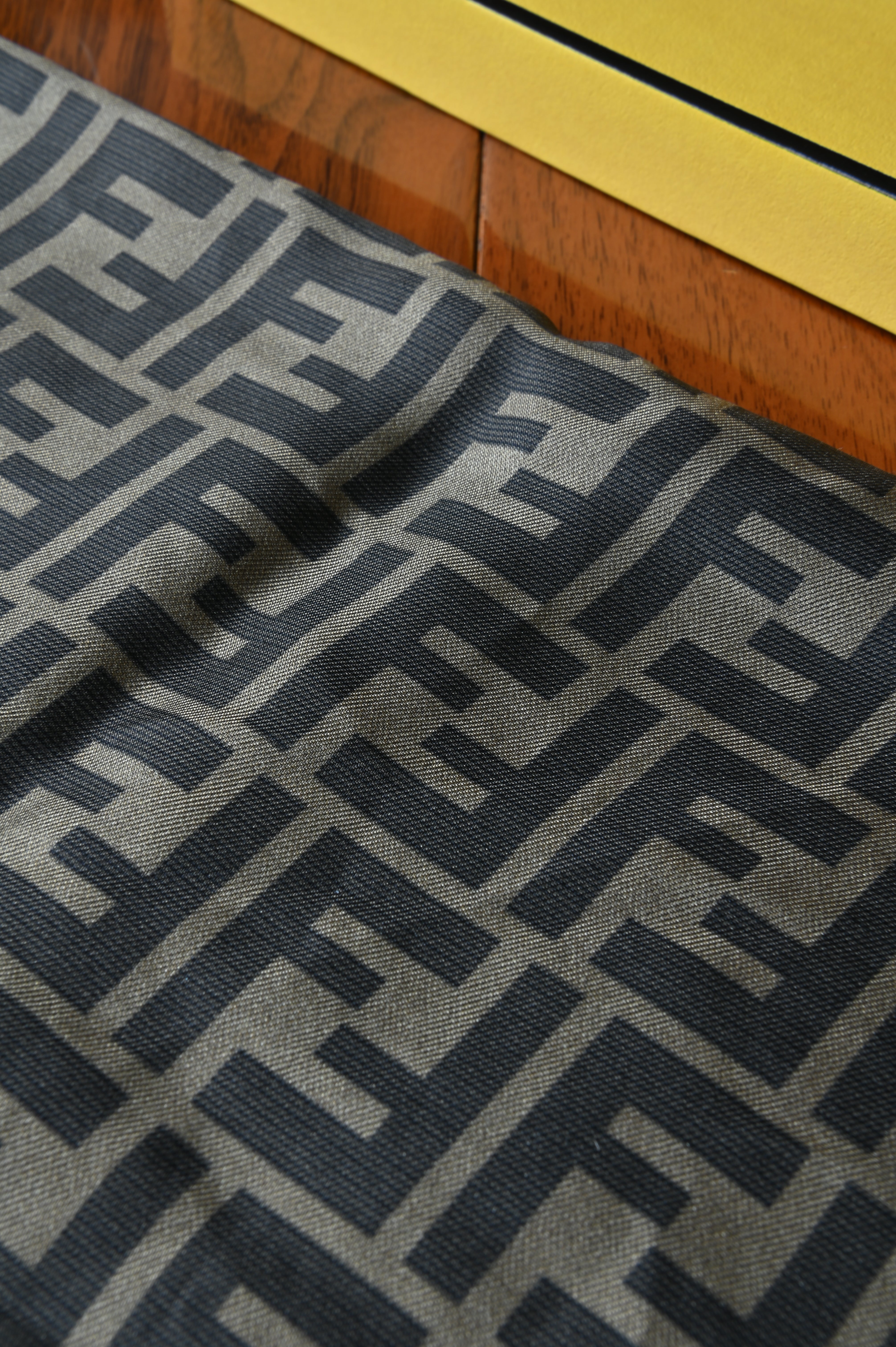 Fendi Monogram Silk Scarf