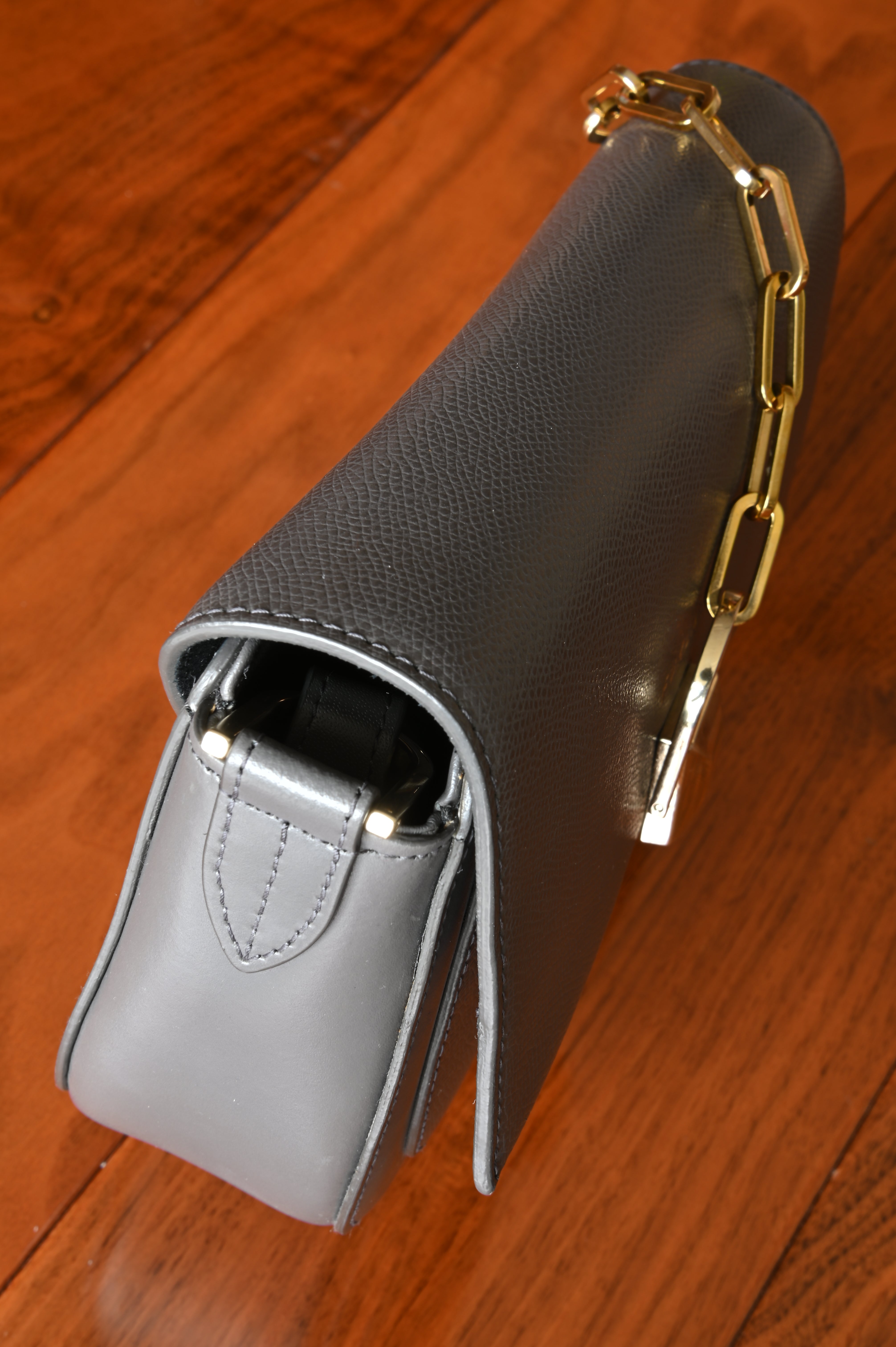 Furla Grey Miss Mimì Mini Bag top