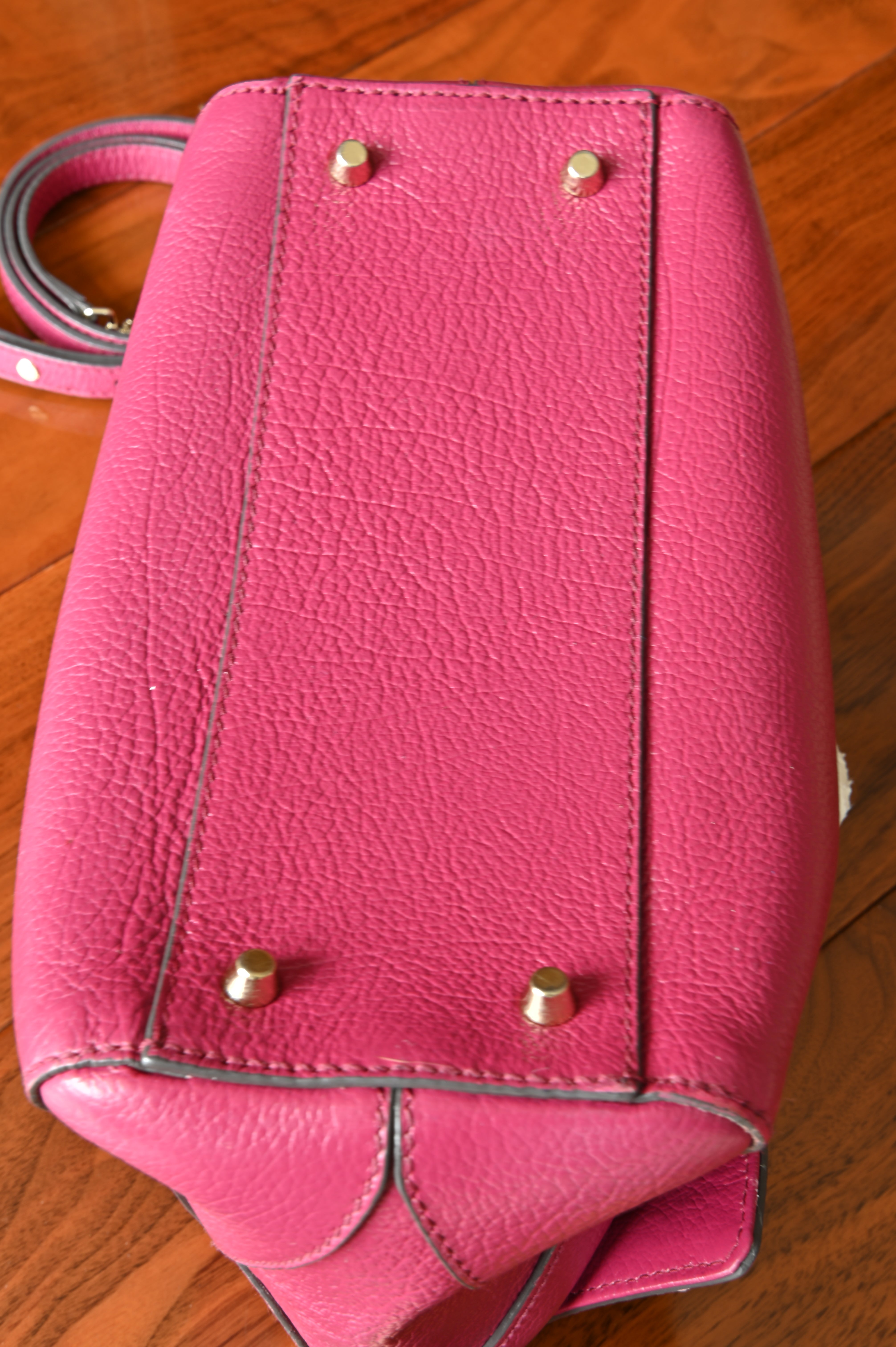 Furla Pink Artesia Bag bottom