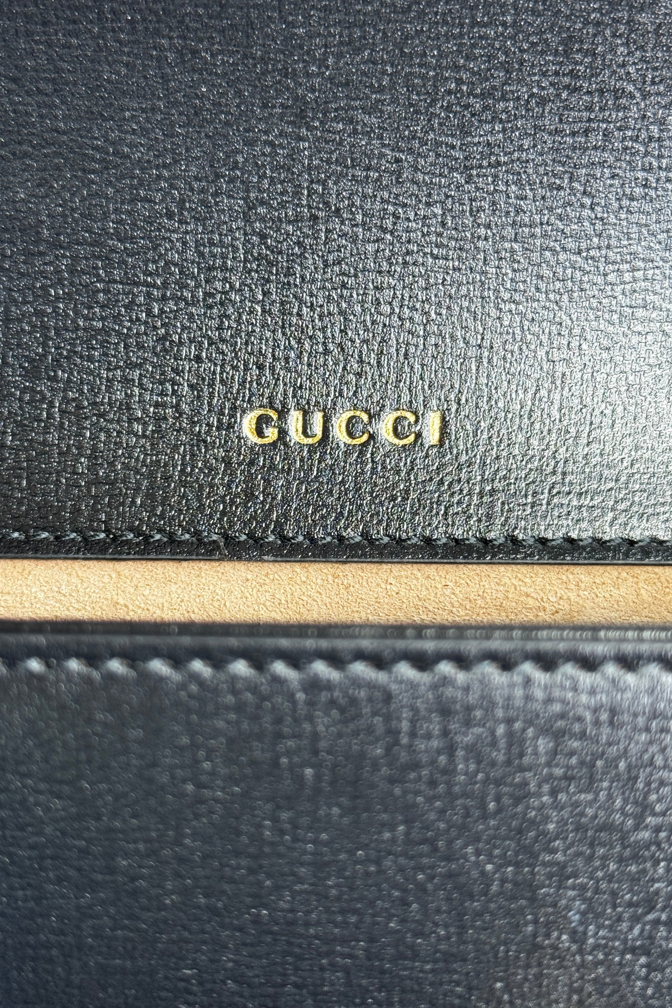GUCCI HORSEBIT 1955 Handbag in Black logo