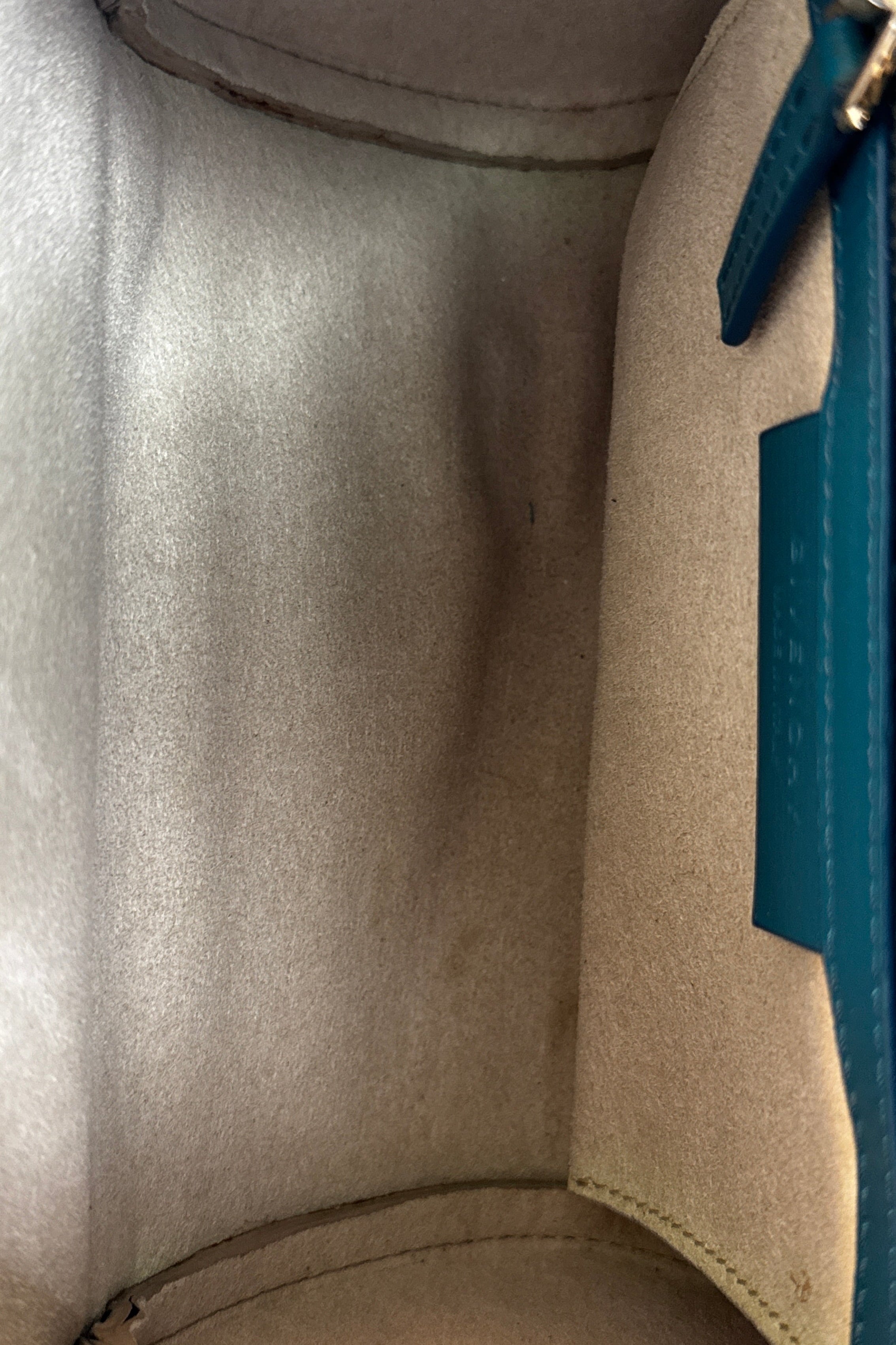 Givenchy Turquoise Pandora Box Bag inside