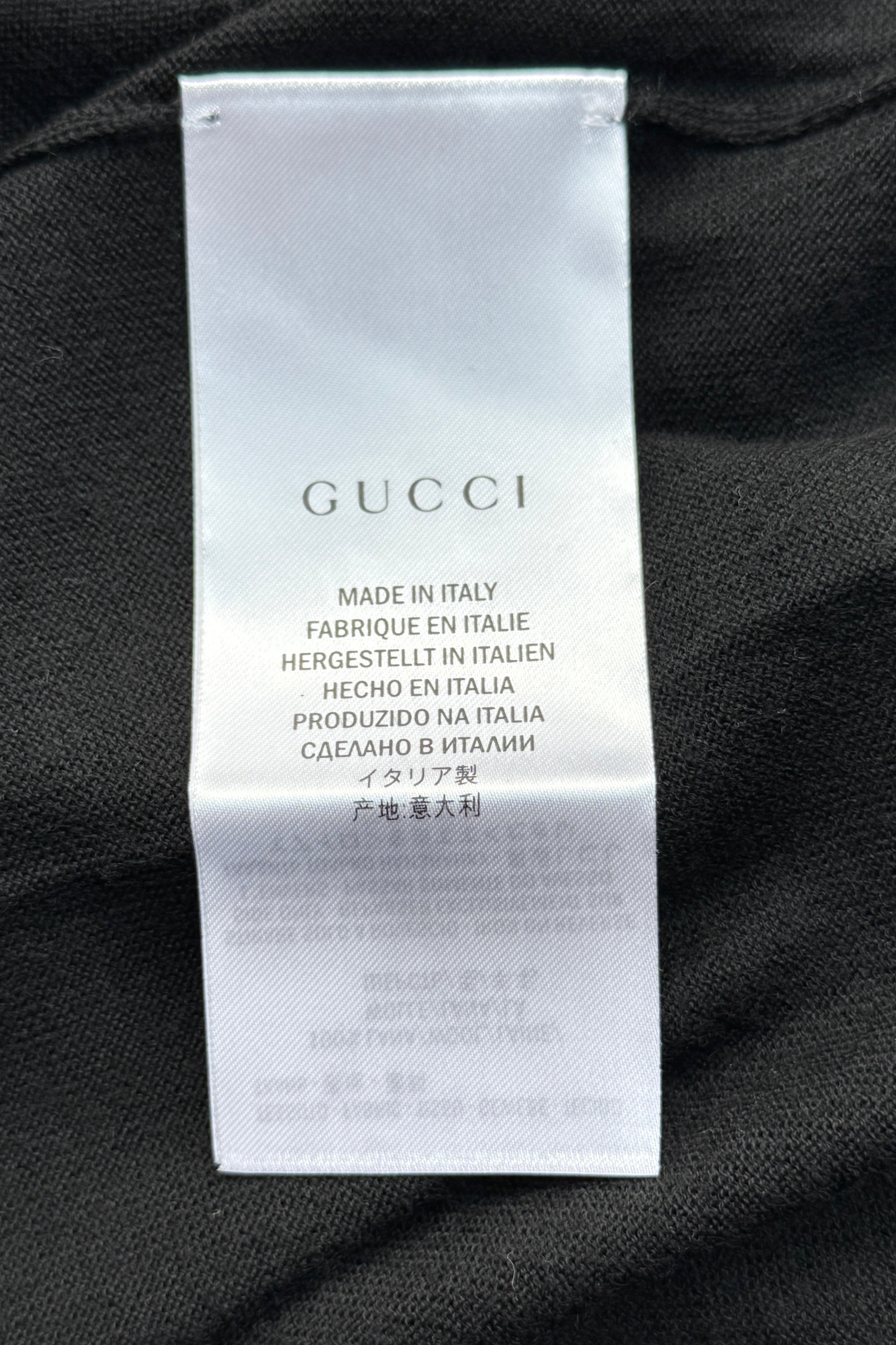 Gucci Black Wool Button Down Sweater info2