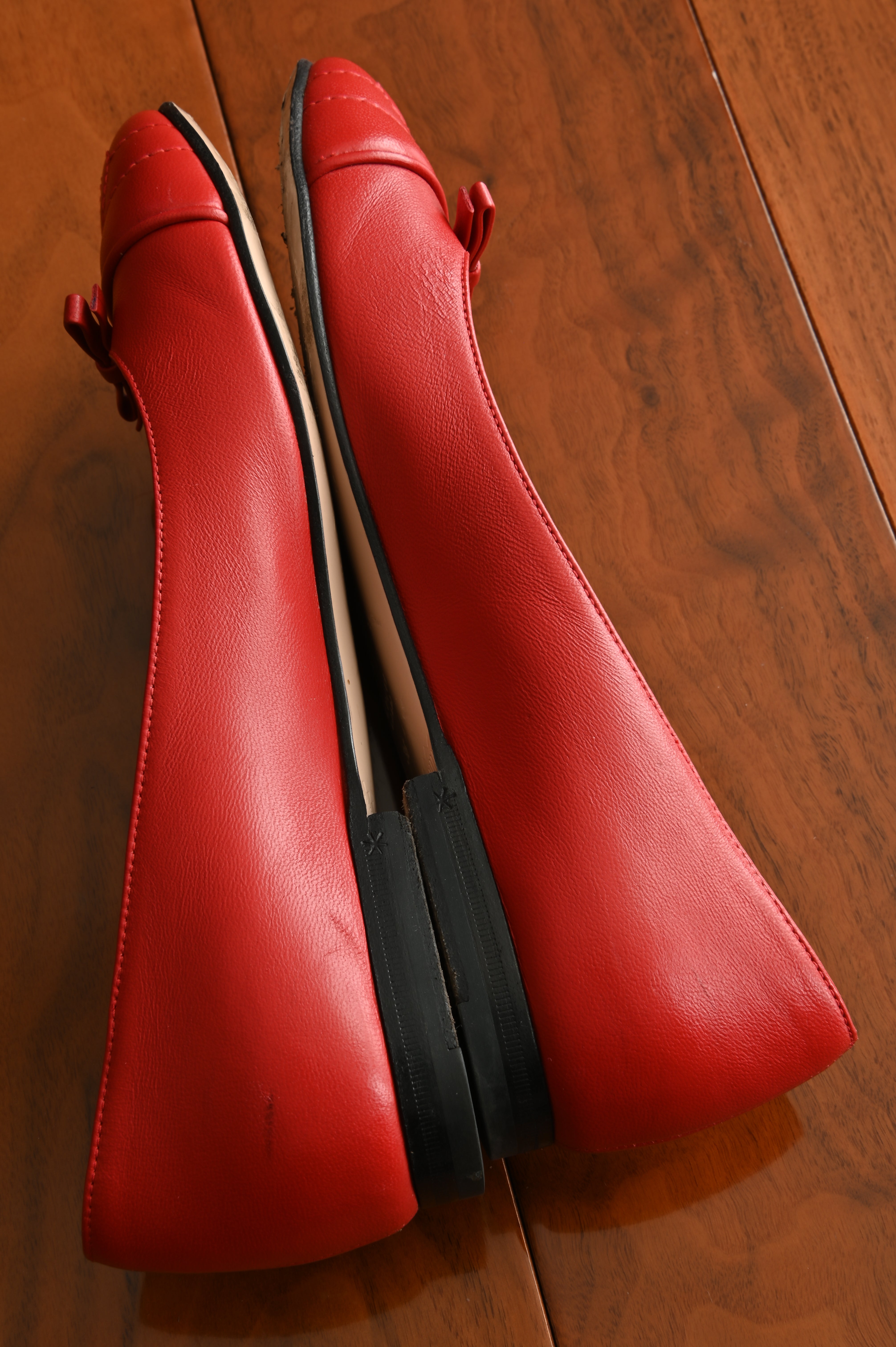 Gucci Marmont Ballerina Flats side