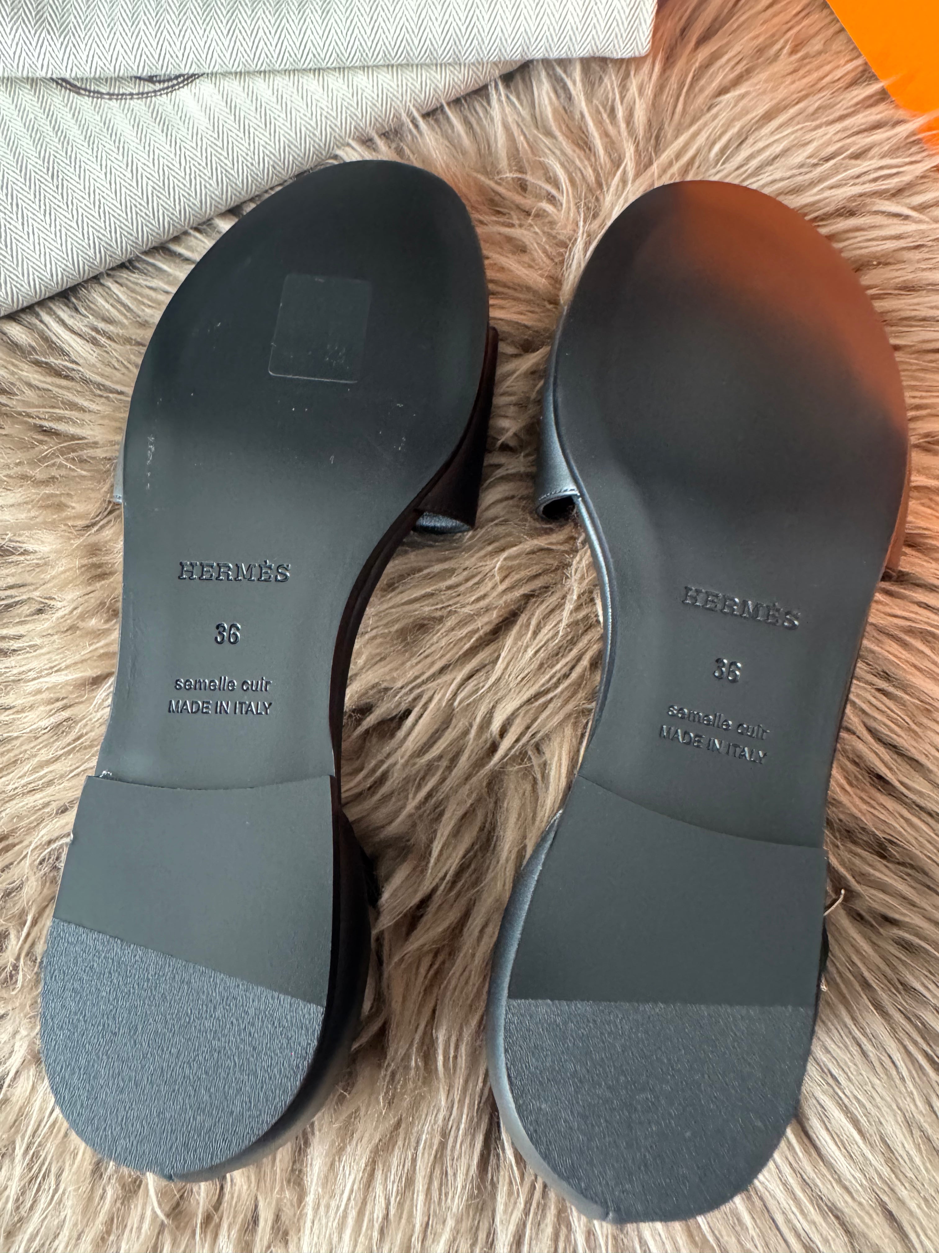 Hermes Desiree Sandal bottom