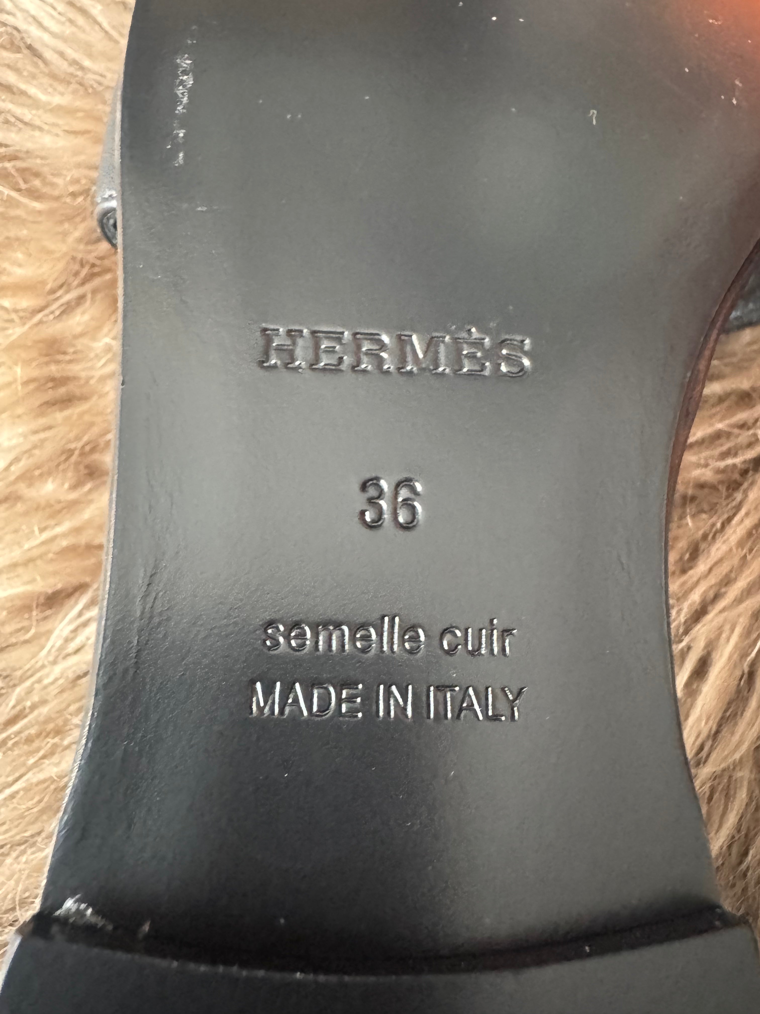 Hermes Desiree Sandal size