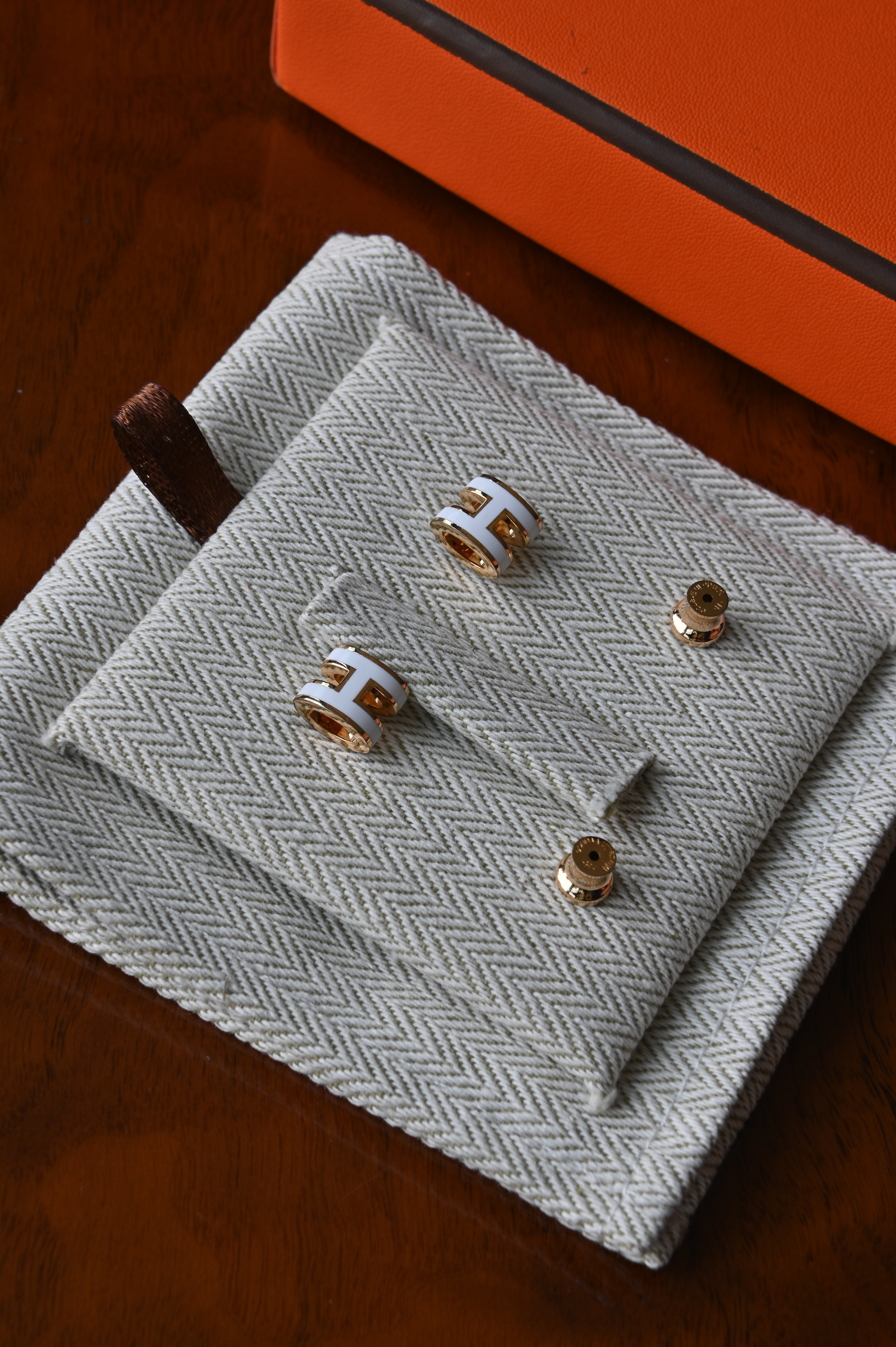 Hermes Mini Pop H Earrings