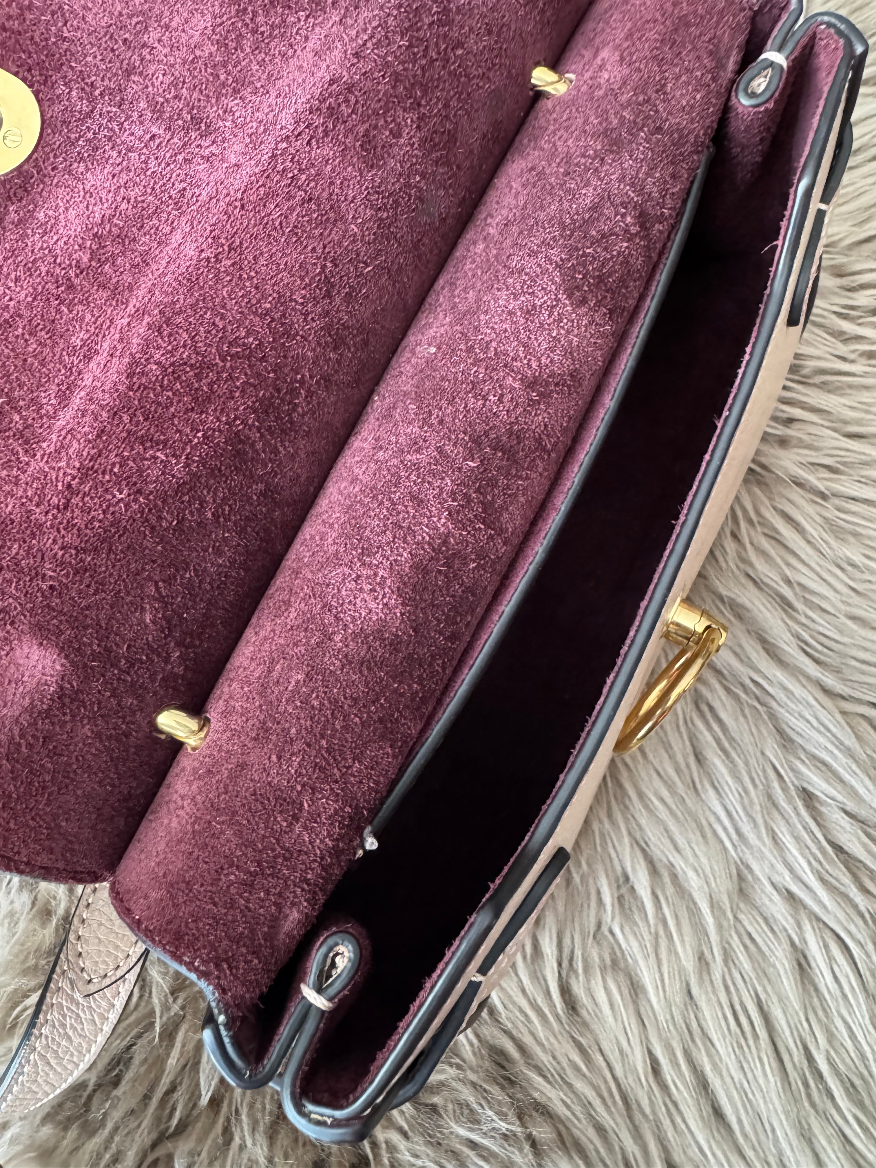Mulberry Amberley Leather Satchel Bag