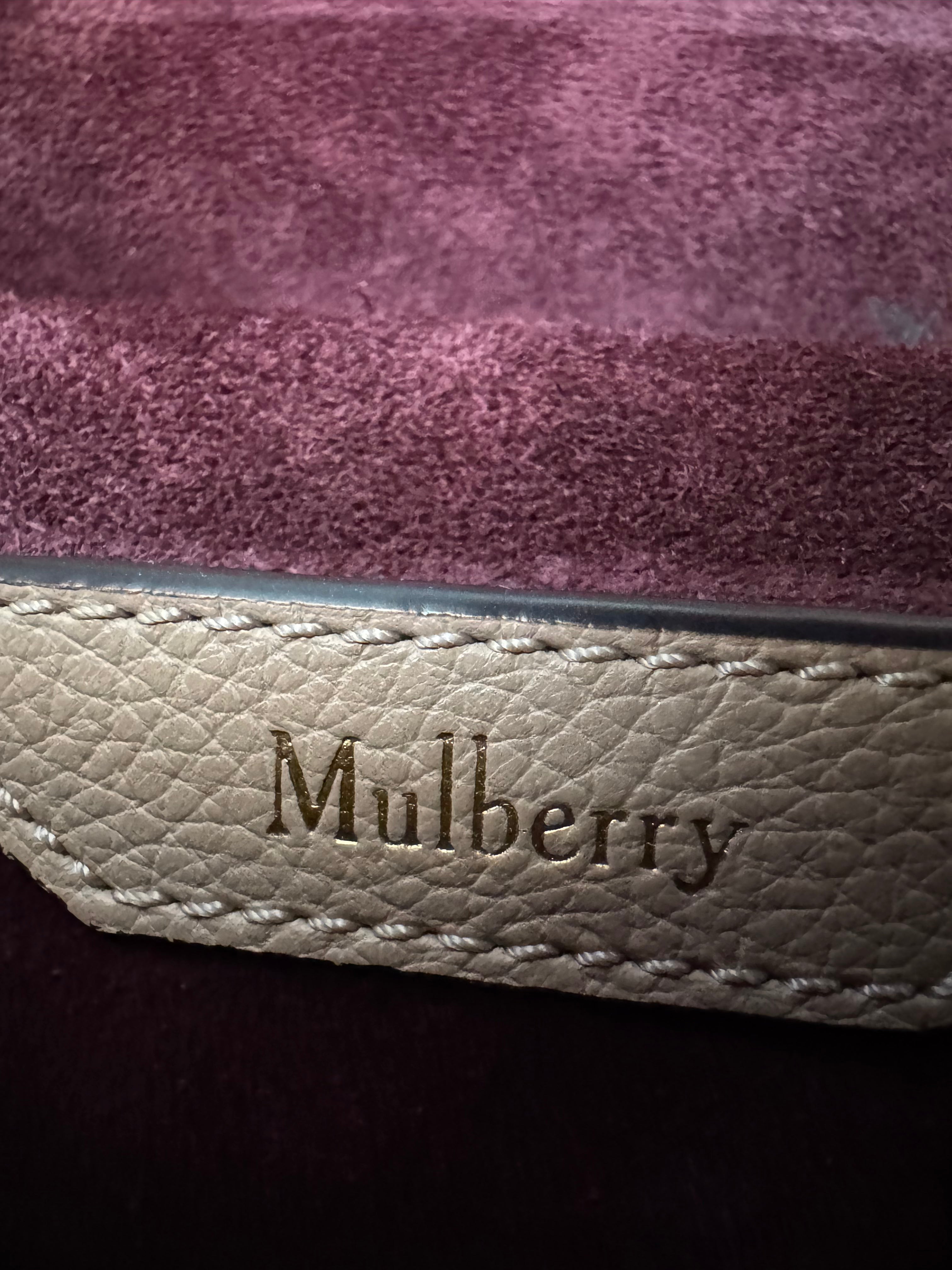 Mulberry Amberley Leather Satchel Bag