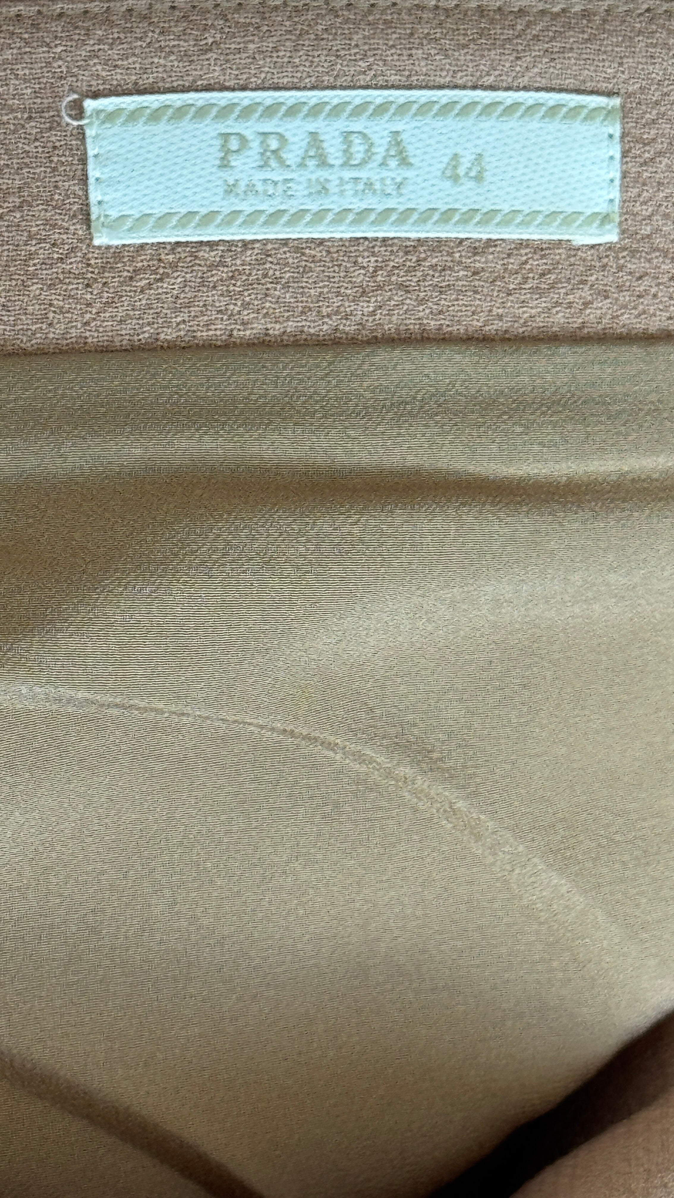 Prada Pink Beige Two-Piece Dress Suit