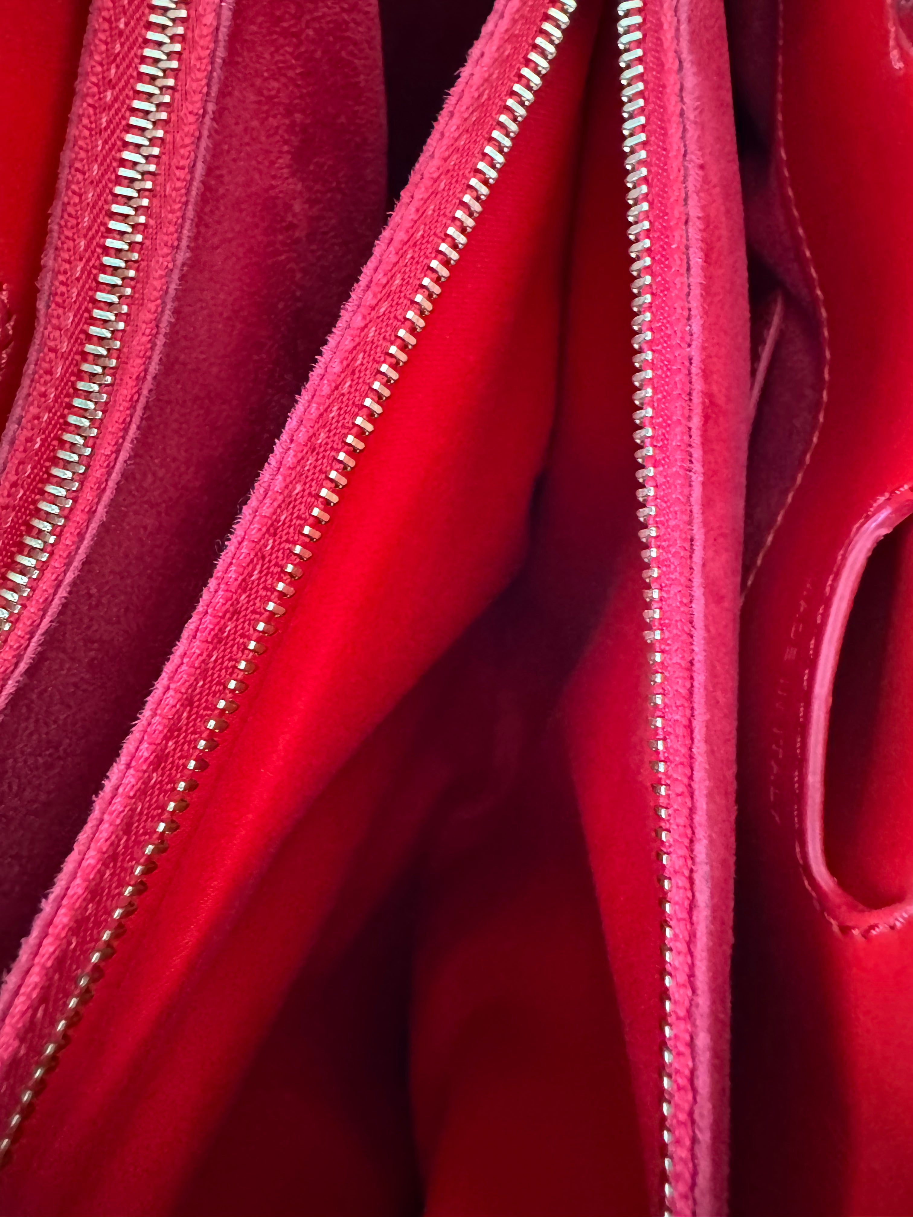 Christian Louboutin Paloma Tote Leather and Africube Textile