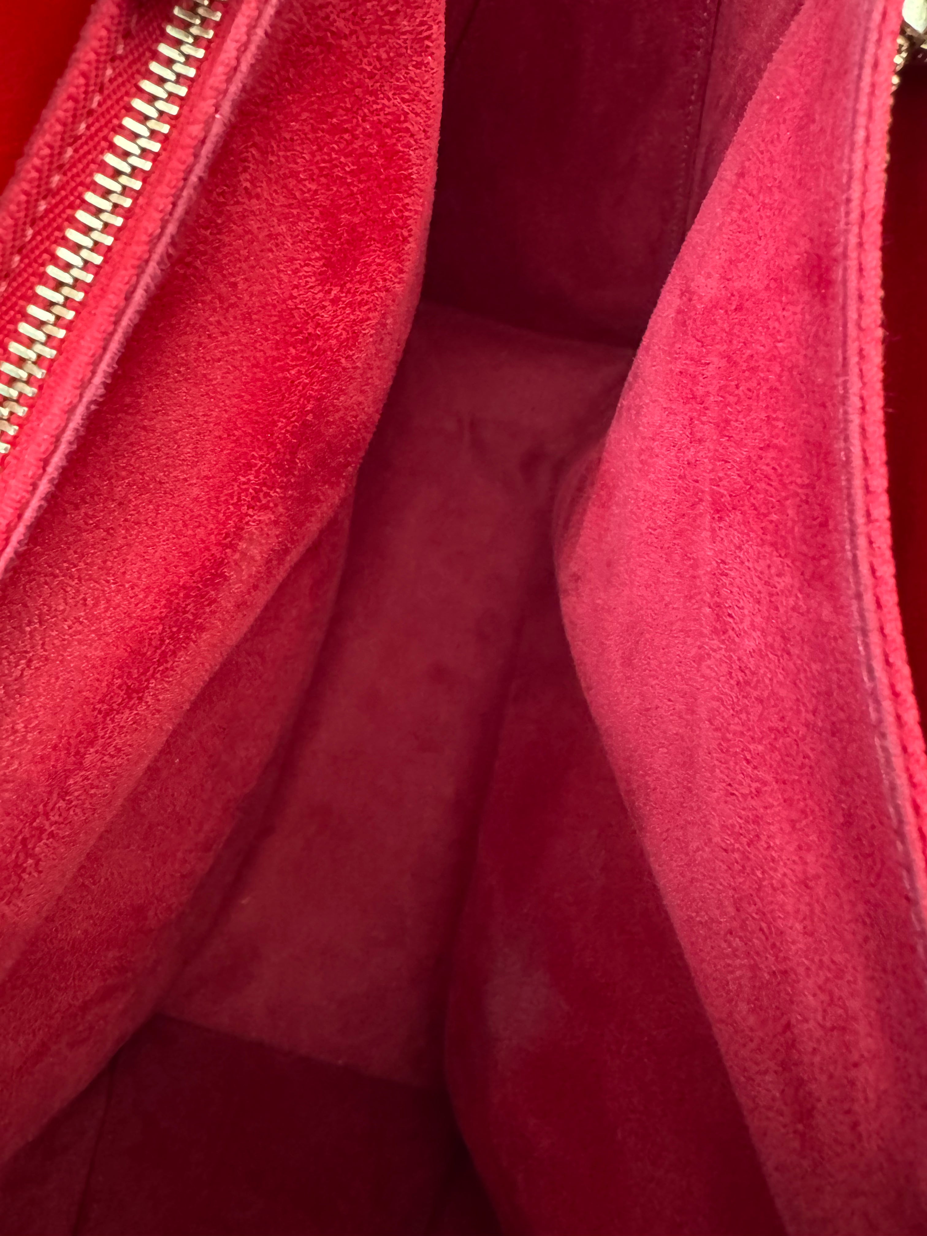 Christian Louboutin Paloma Tote Leather and Africube Textile