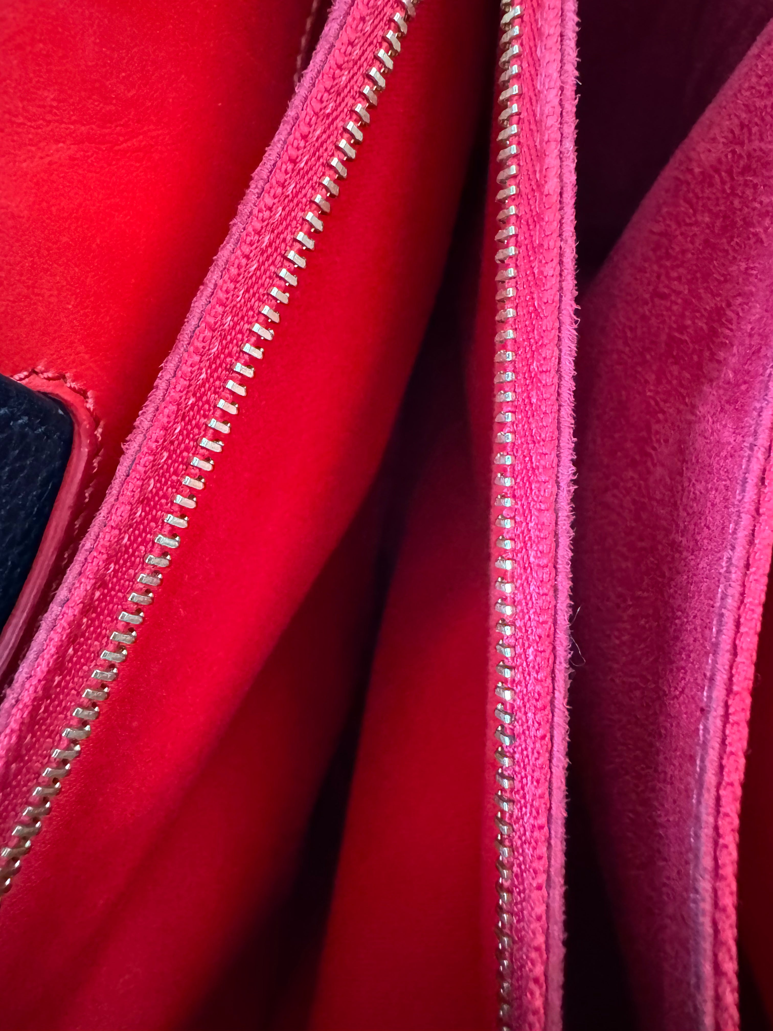 Christian Louboutin Paloma Tote Leather and Africube Textile