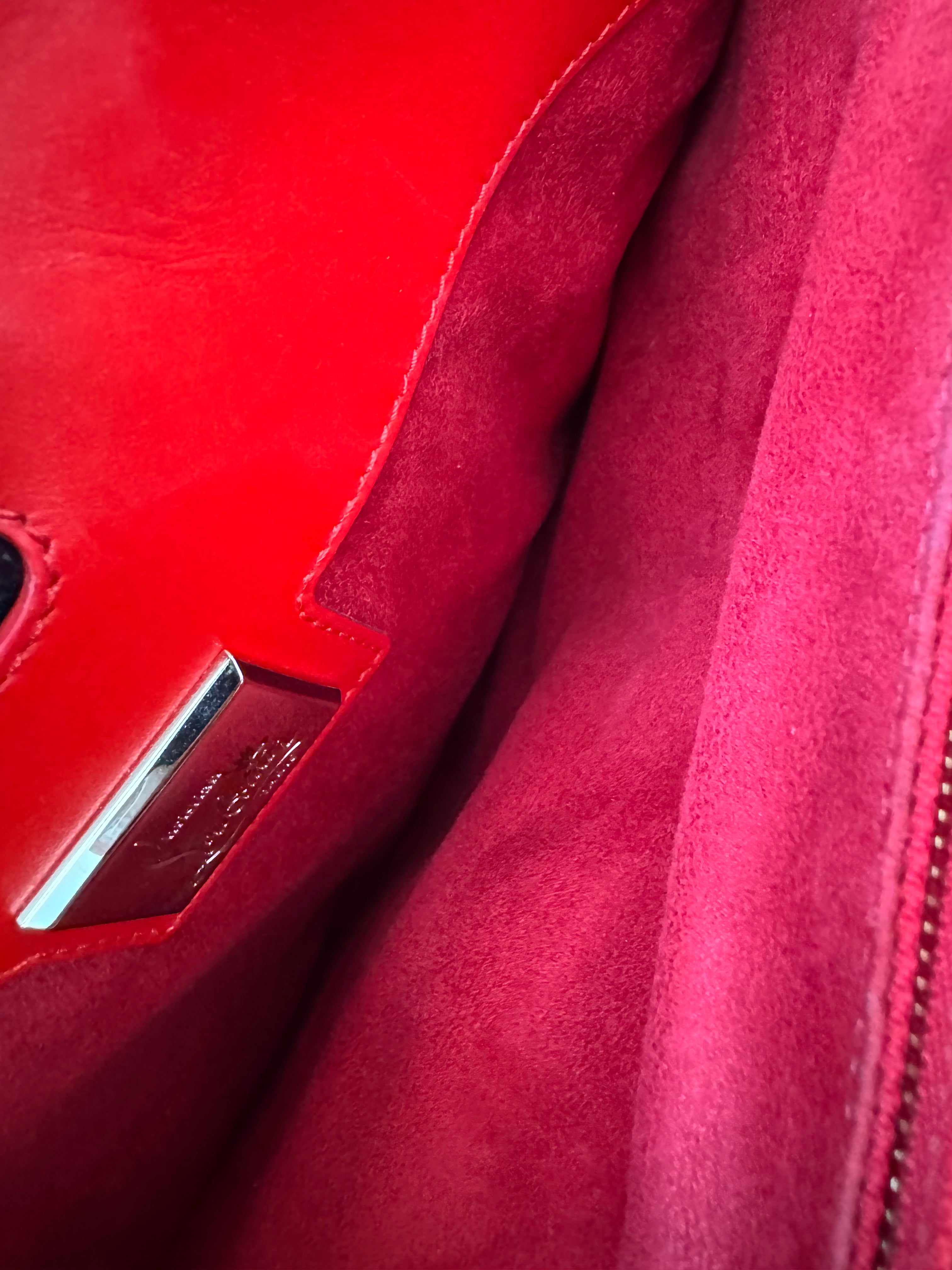 Christian Louboutin Paloma Tote Leather and Africube Textile