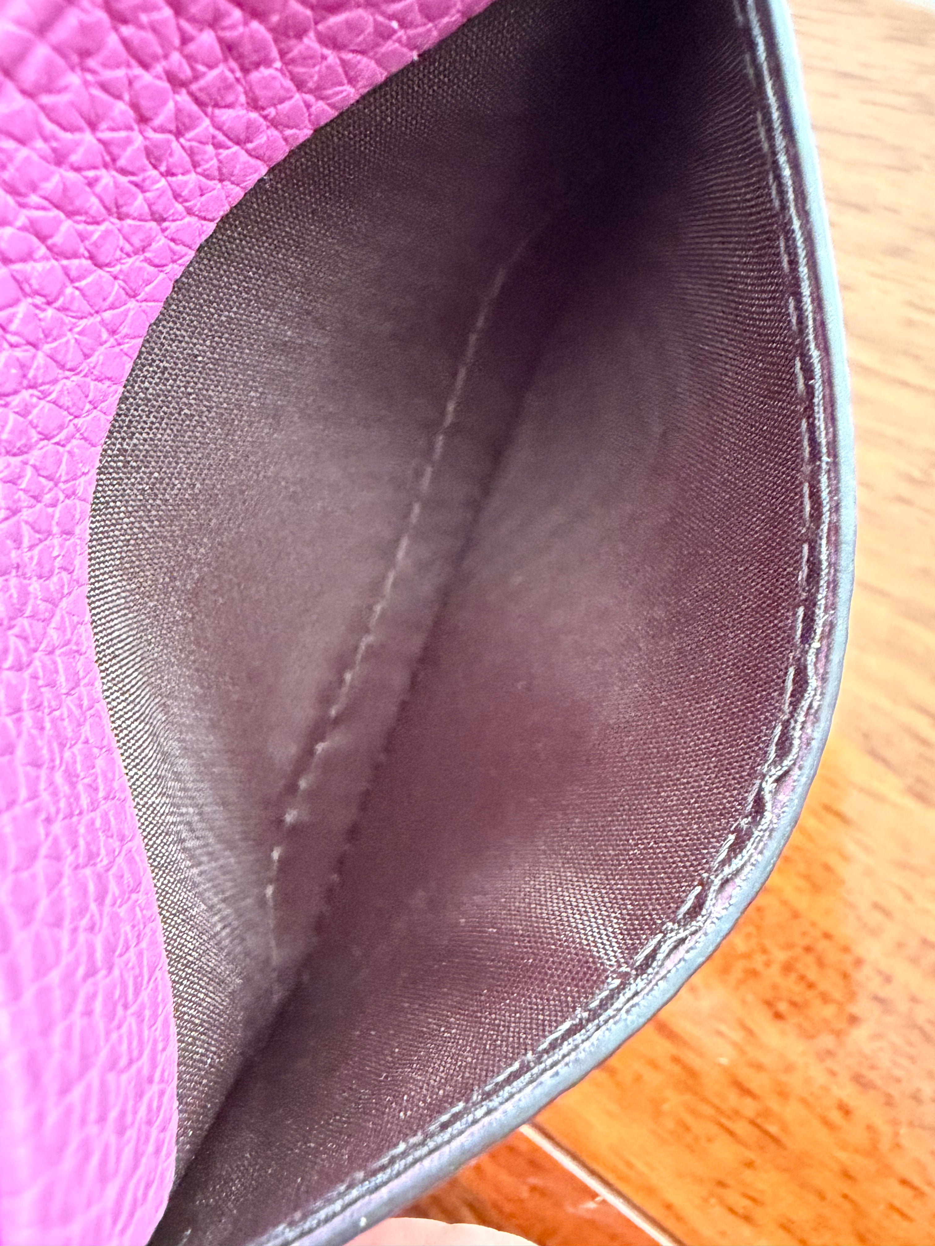 Mulberry Orchid Credit Card Holder