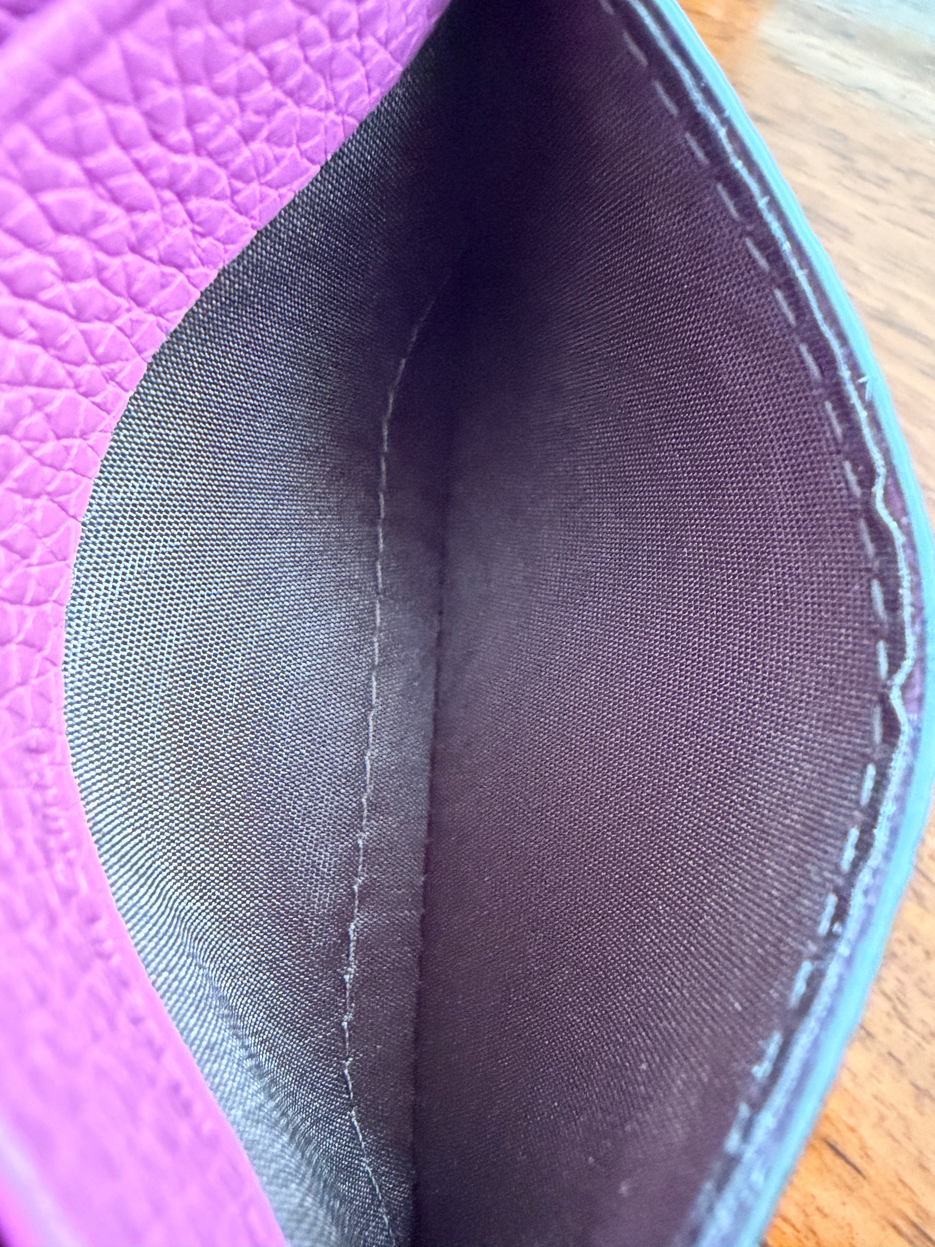 Mulberry Orchid Credit Card Holder